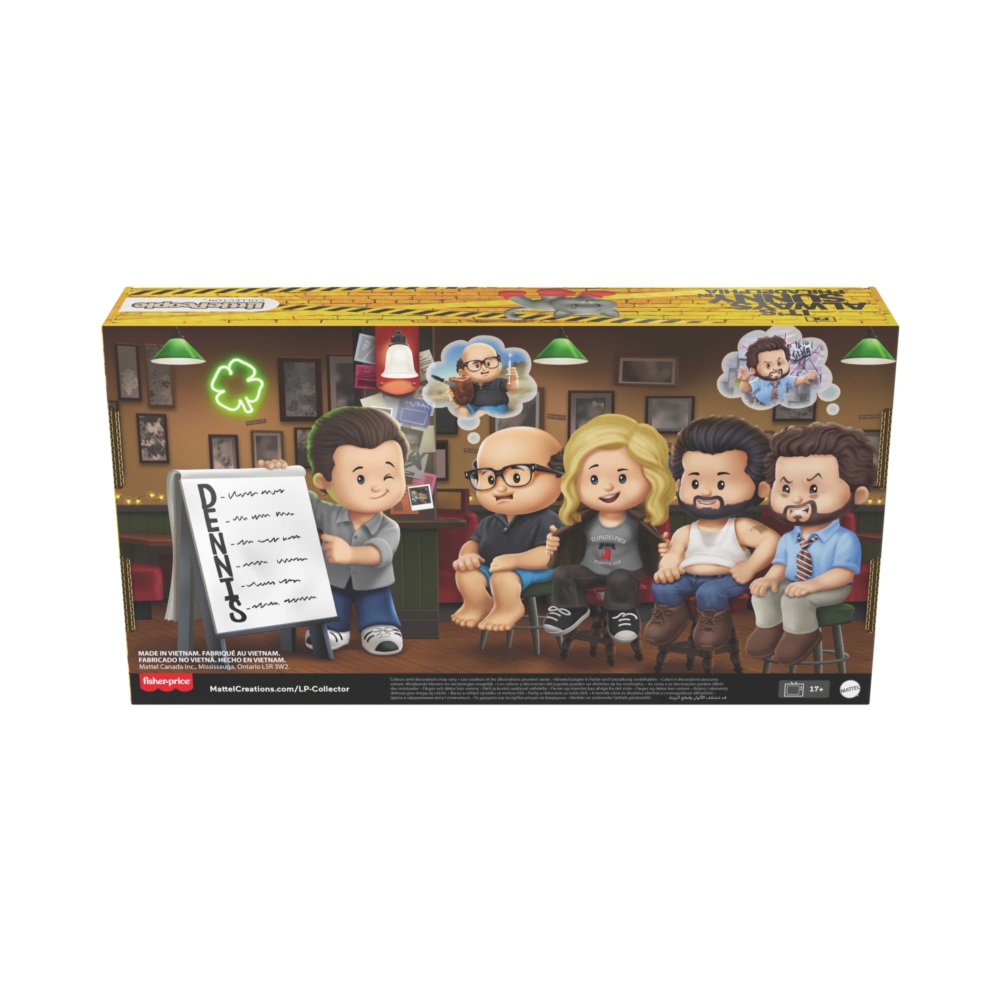 Little People Collector It's Always Sunny in Philadelphia Special Edition Figure Set - Image 7