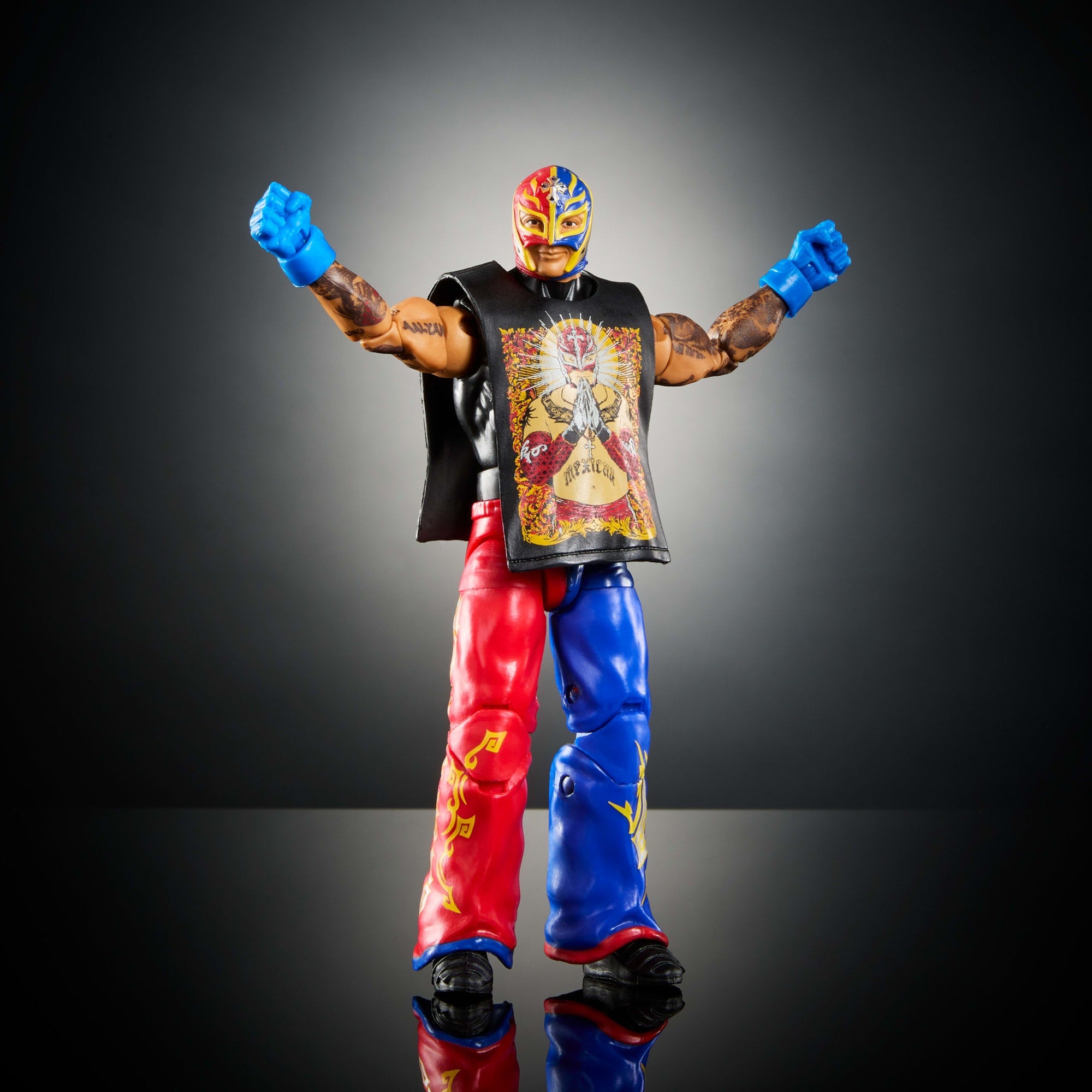WWE Figura de Acción Elite Rey Mysterio - Image 5