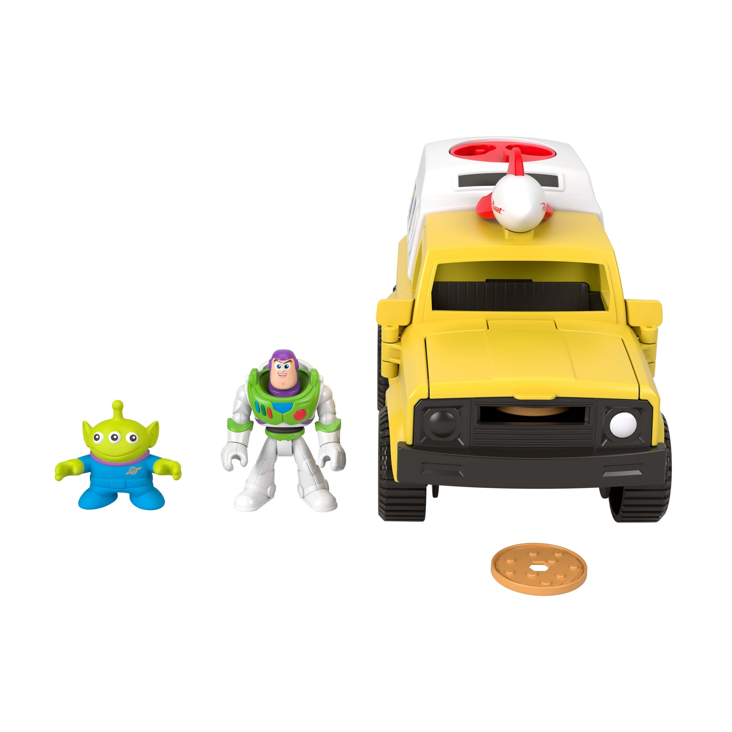 Imaginext Toy Story Camioneta Pizza Planet con Buzz y Alien - Image 4