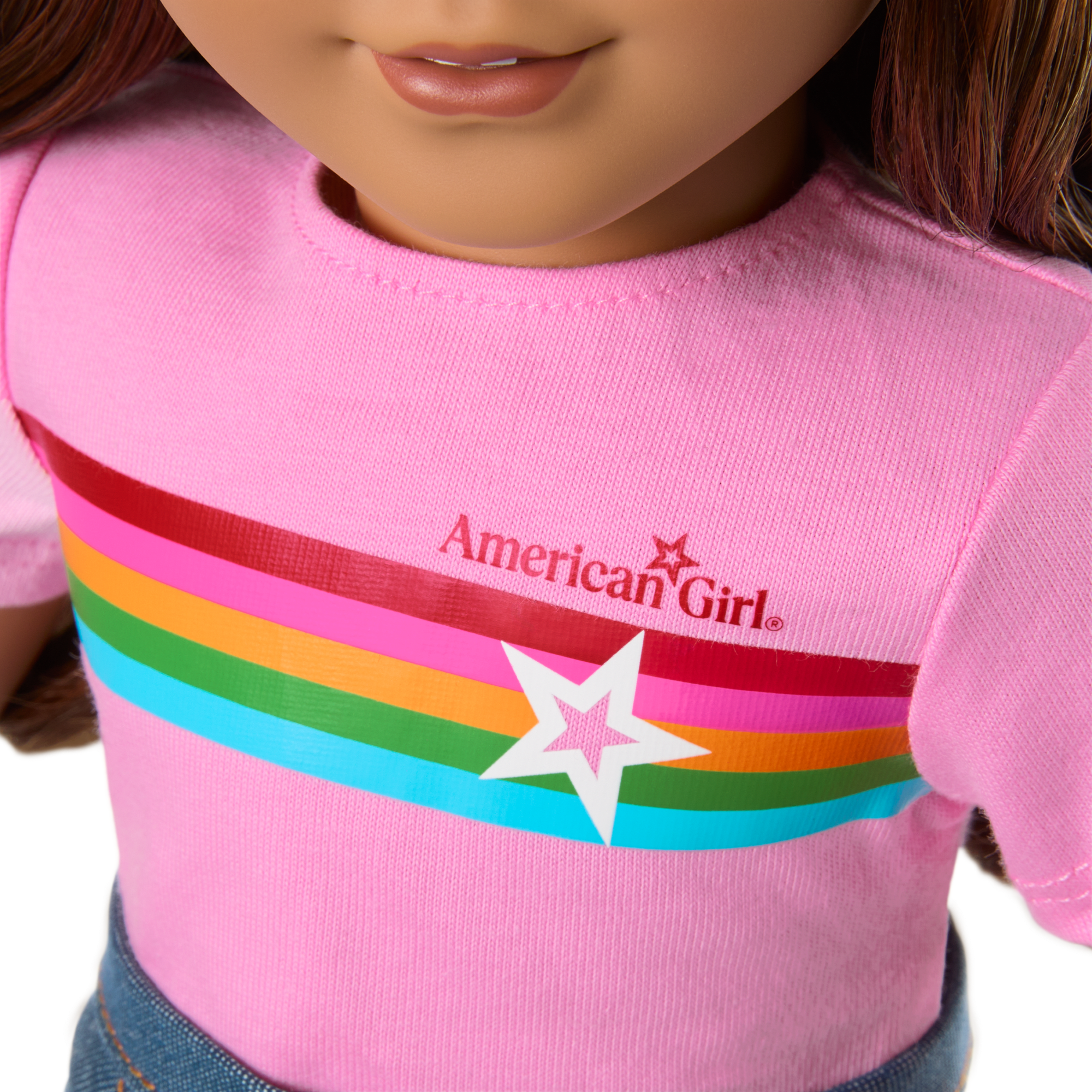 Truly Me™ 18-inch Doll #117 with wavy dark-brown hair - Image 12