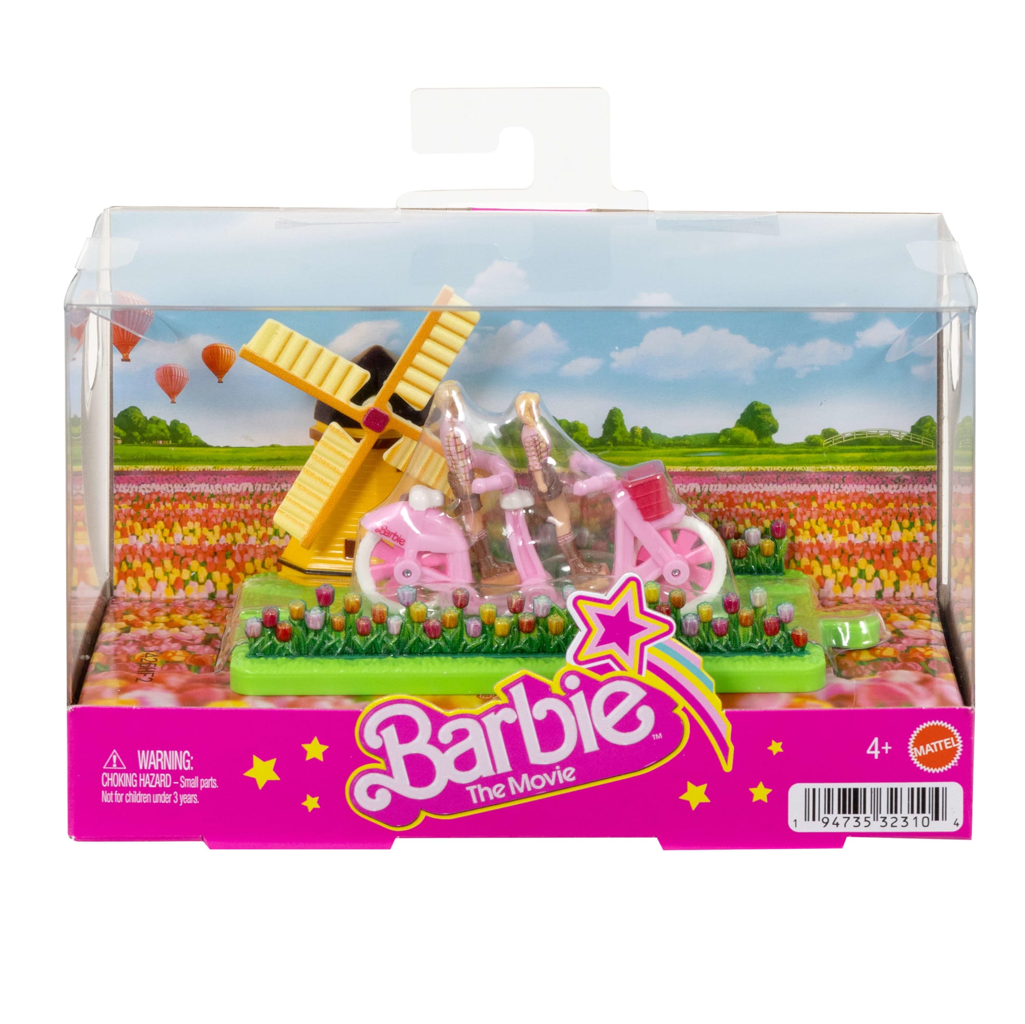 Barbie Mini BarbieLand Vehículo para Muñecas La Película Barbie y Ken en Bicicleta - Image 4