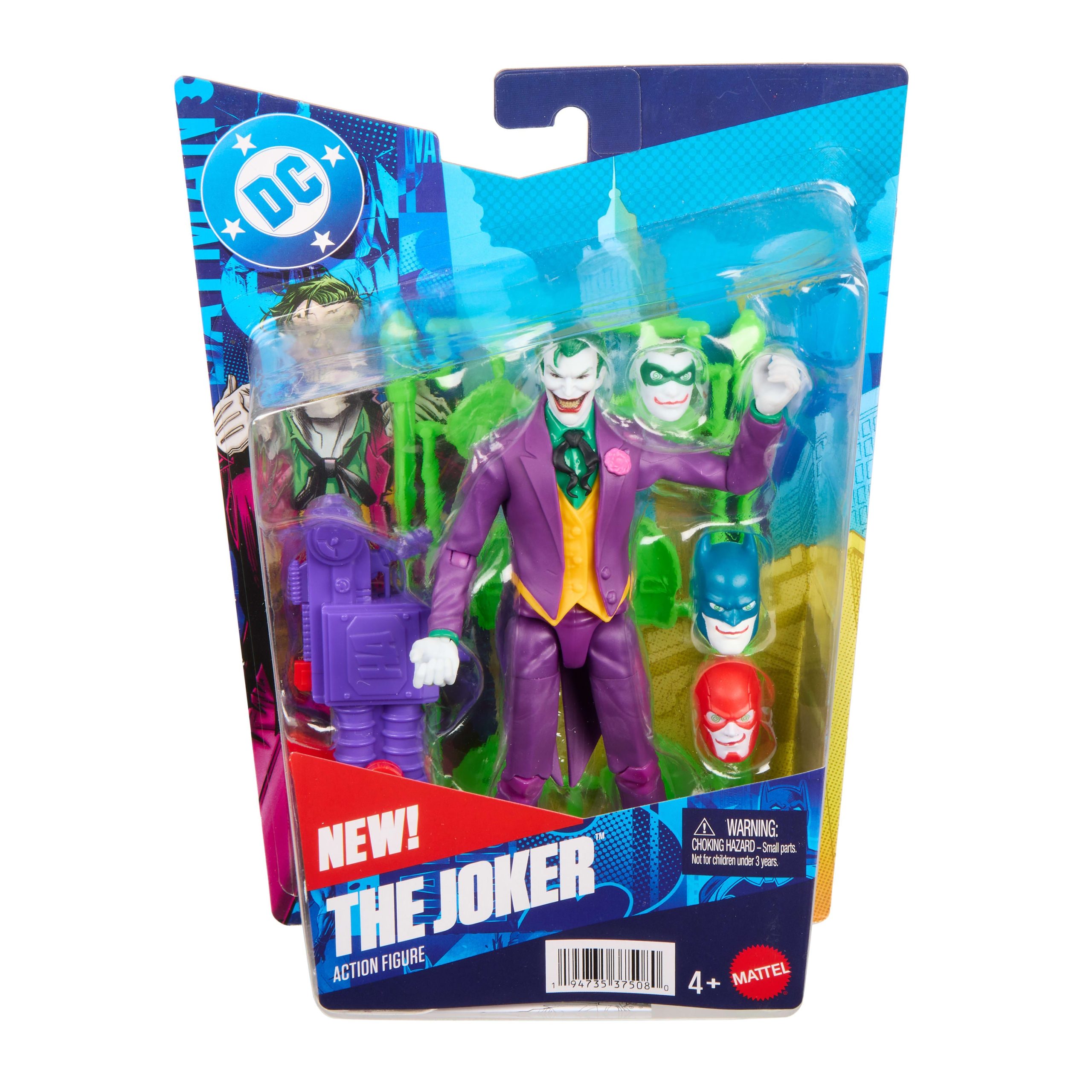 DC Premier 6.5 Inch The Joker Action Figure Series 1. 22 Articulations. Chatter Teeth Weapon - Image 6