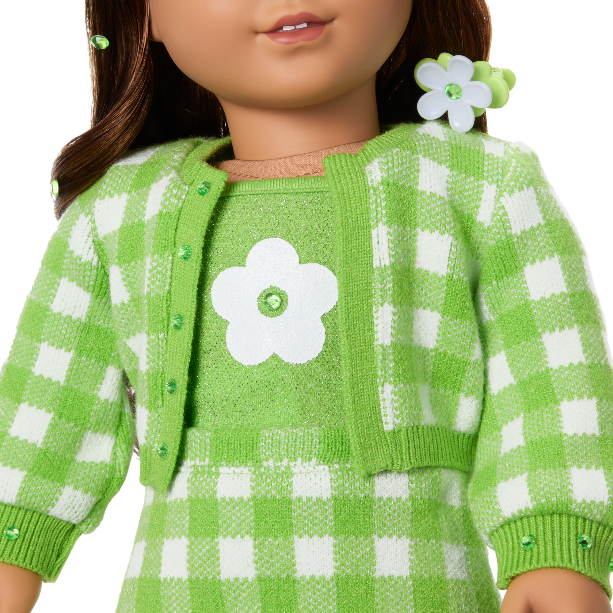 August Peridot Glow Outfit for 18-inch Dolls - Image 6