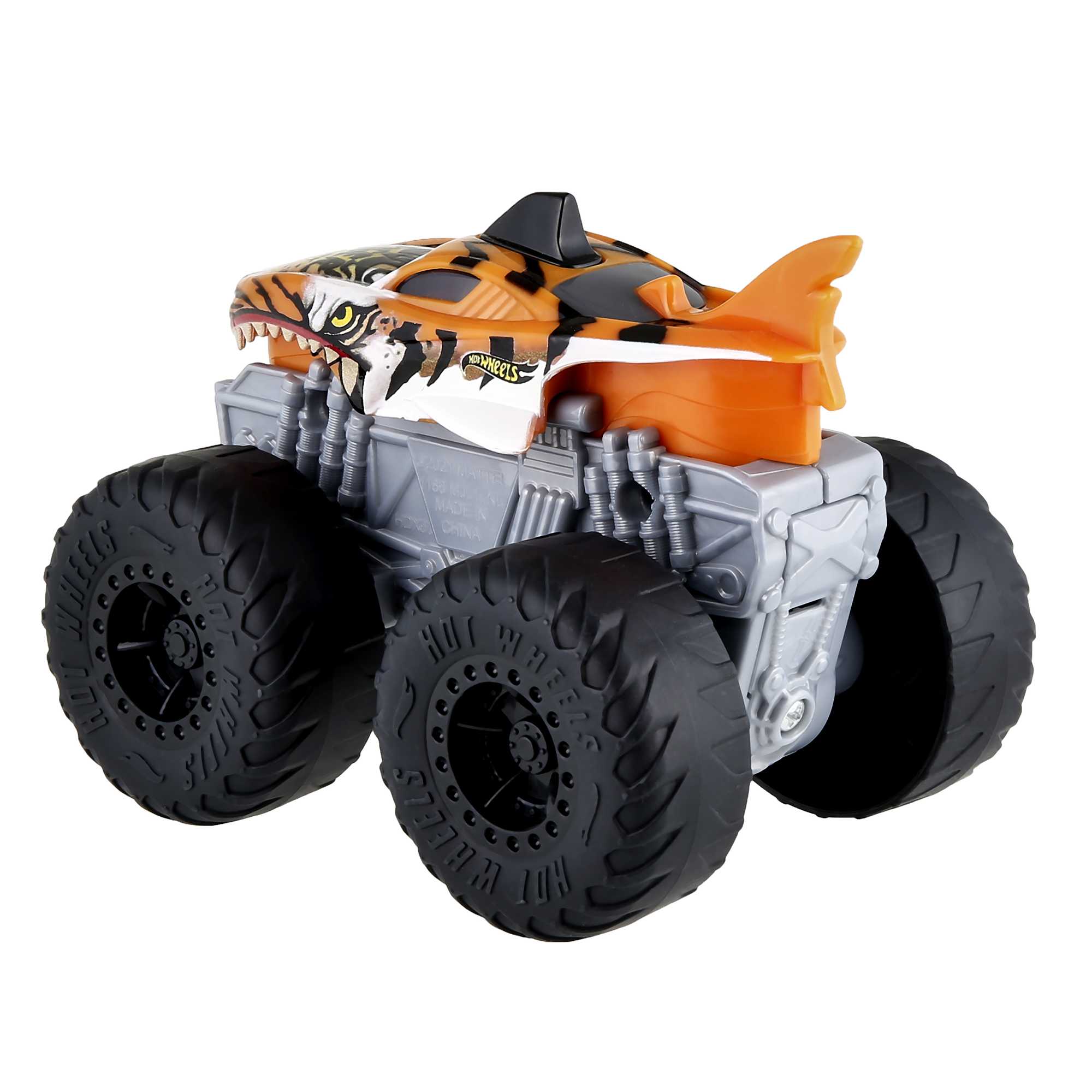 Hot Wheels Monster Trucks Véhicule Tiger Shark Sons et Lumières - Image 5