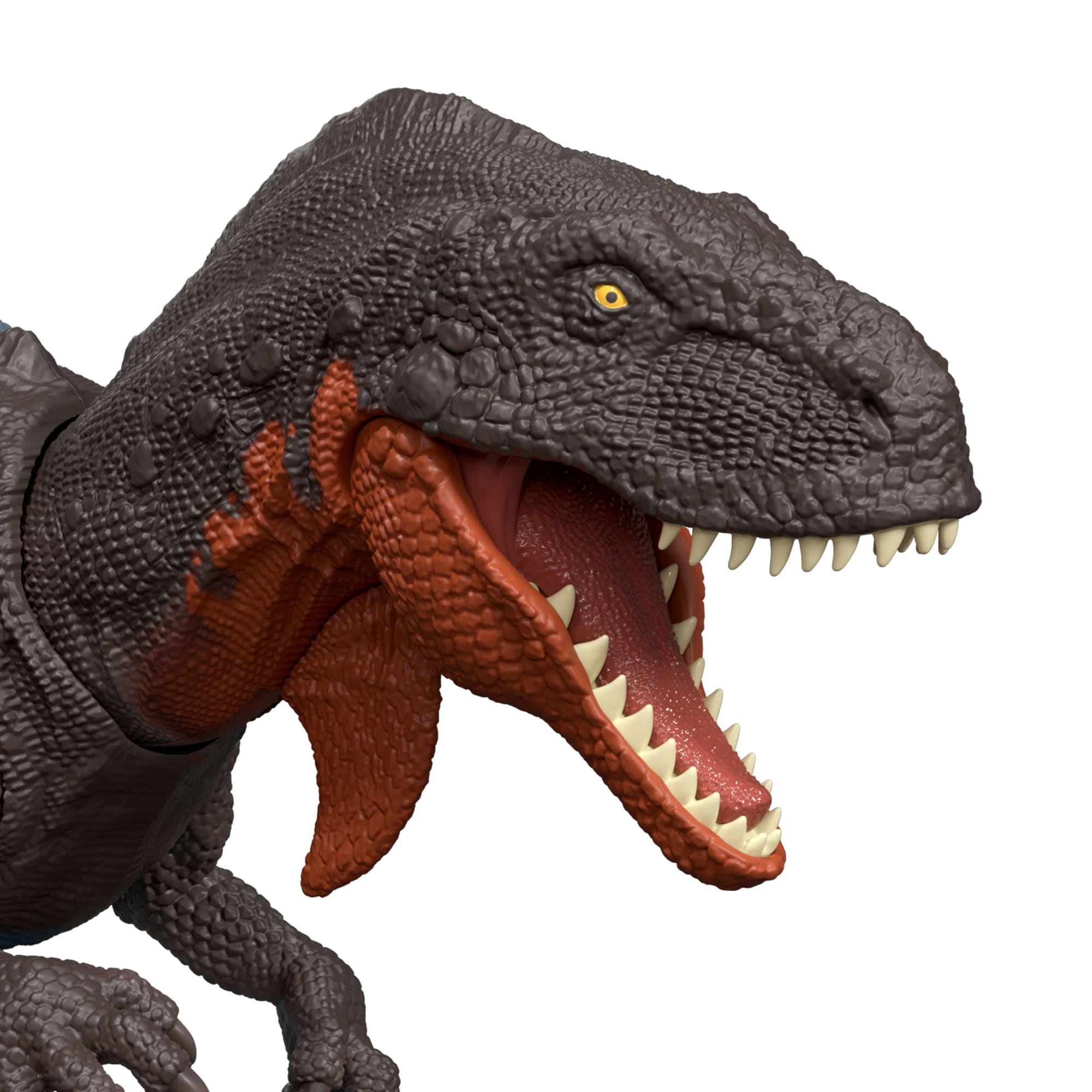 Jurassic World Rebirth Wild Roar Abelisaurus Dinosaur Toy. Tail Controlled Attack Chomp & Sound - Image 5