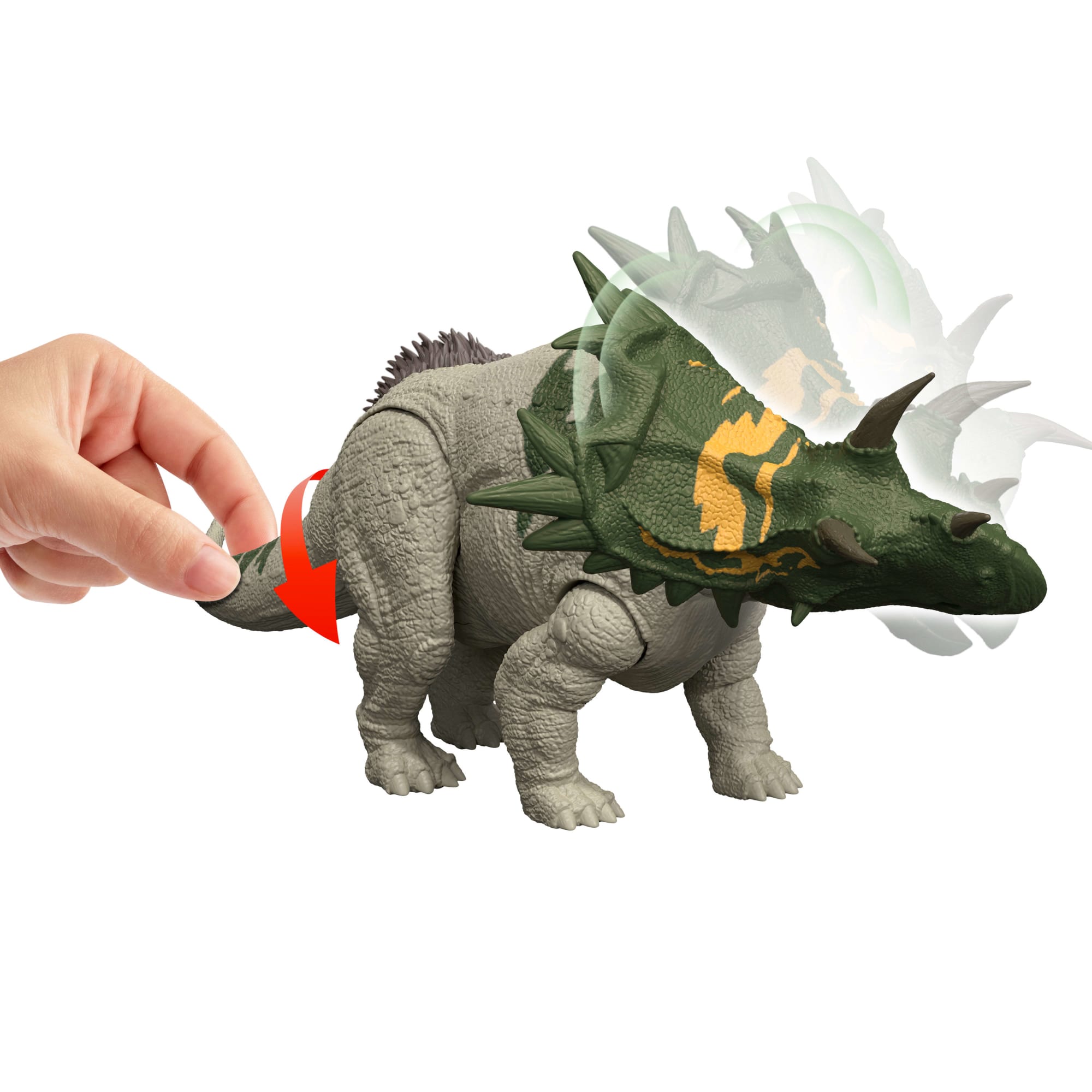 Jurassic World Dinosaurio de Juguete Rebirth Rugido Salvaje Spiclypeus - Image 4