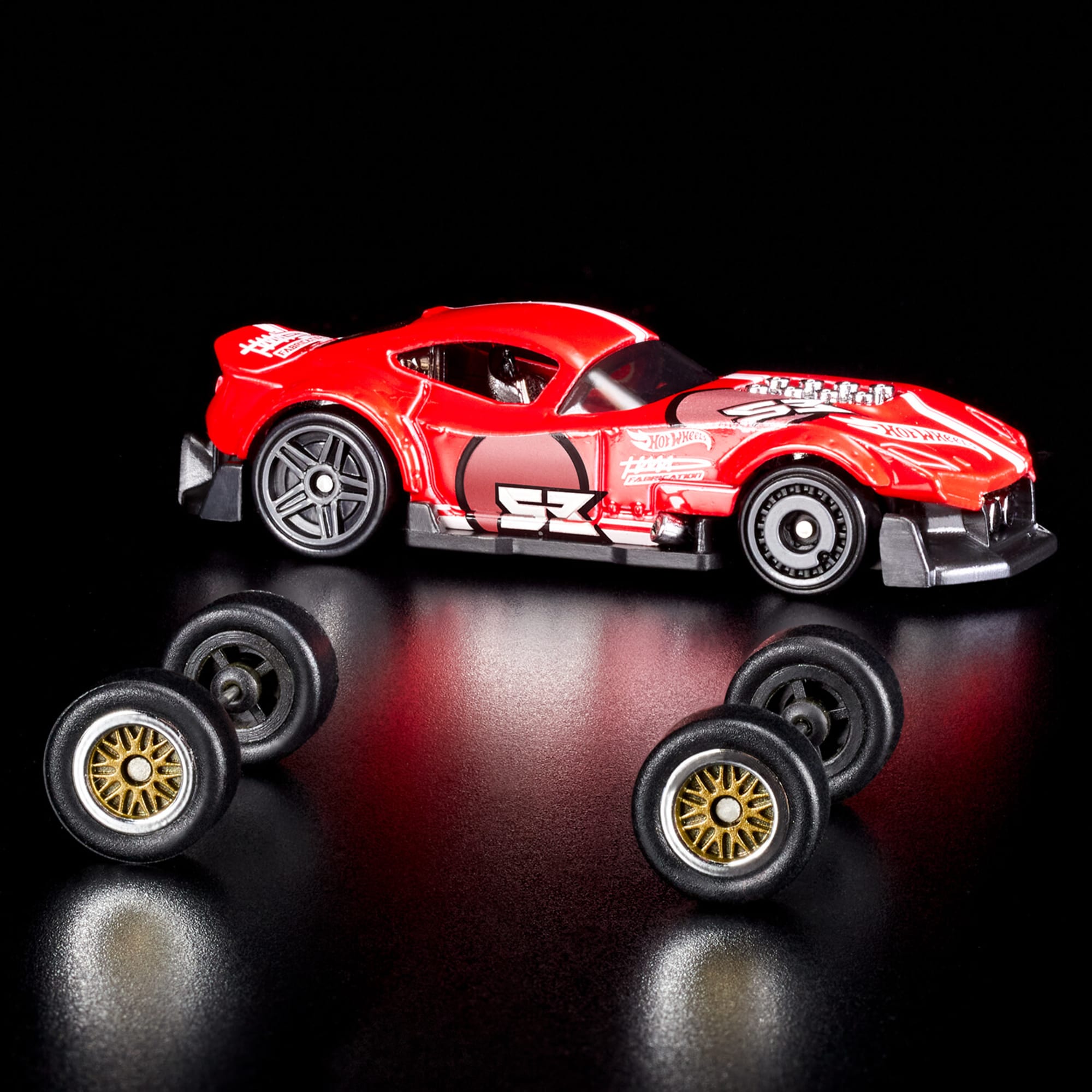 Hot Wheels RLC Exclusive Real Riders Wheels Pack – Set 4 - Image 5