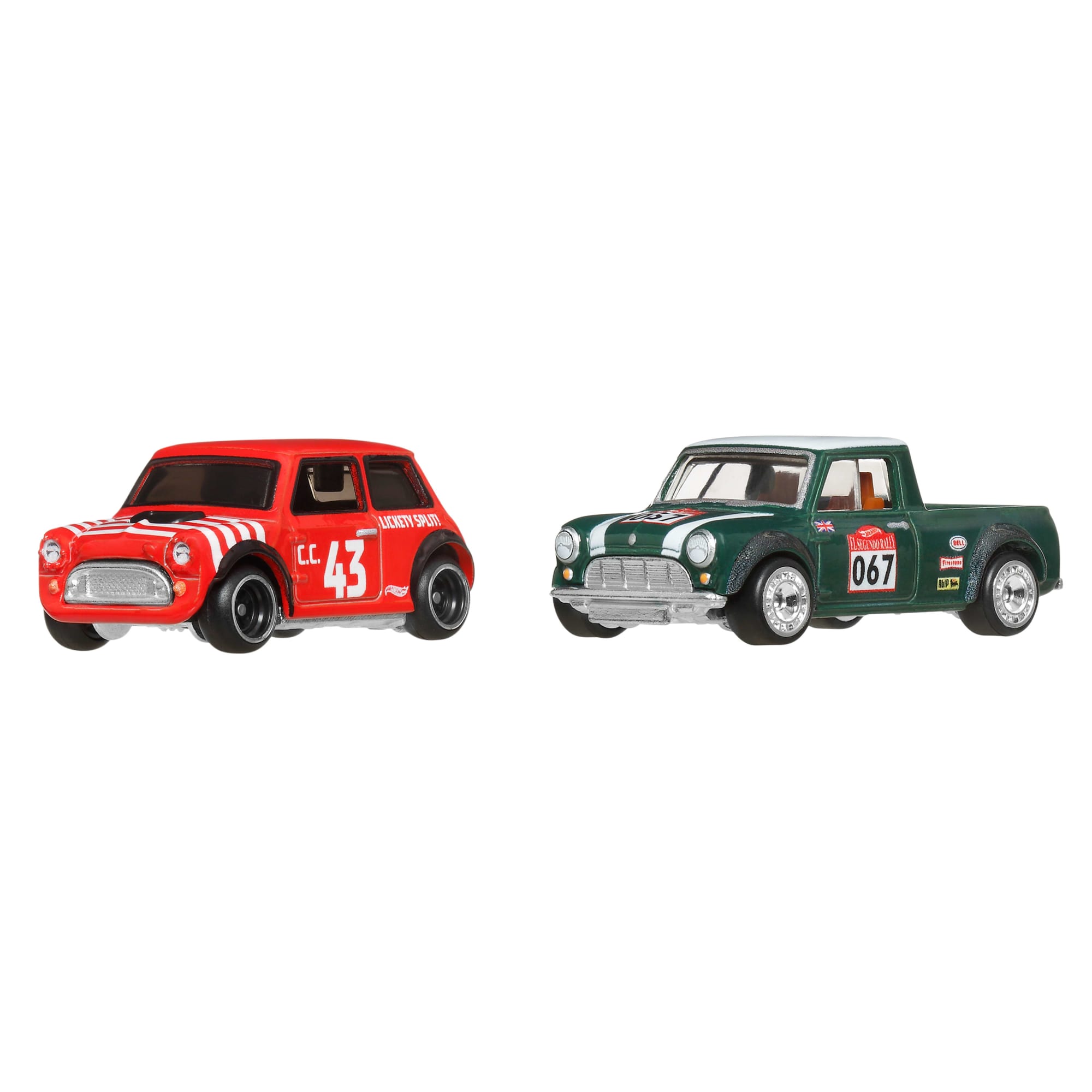 Hot Wheels Premium Car Culture 2-Pack - Morris Mini & '67 Austin Mini Pickup - Image 3