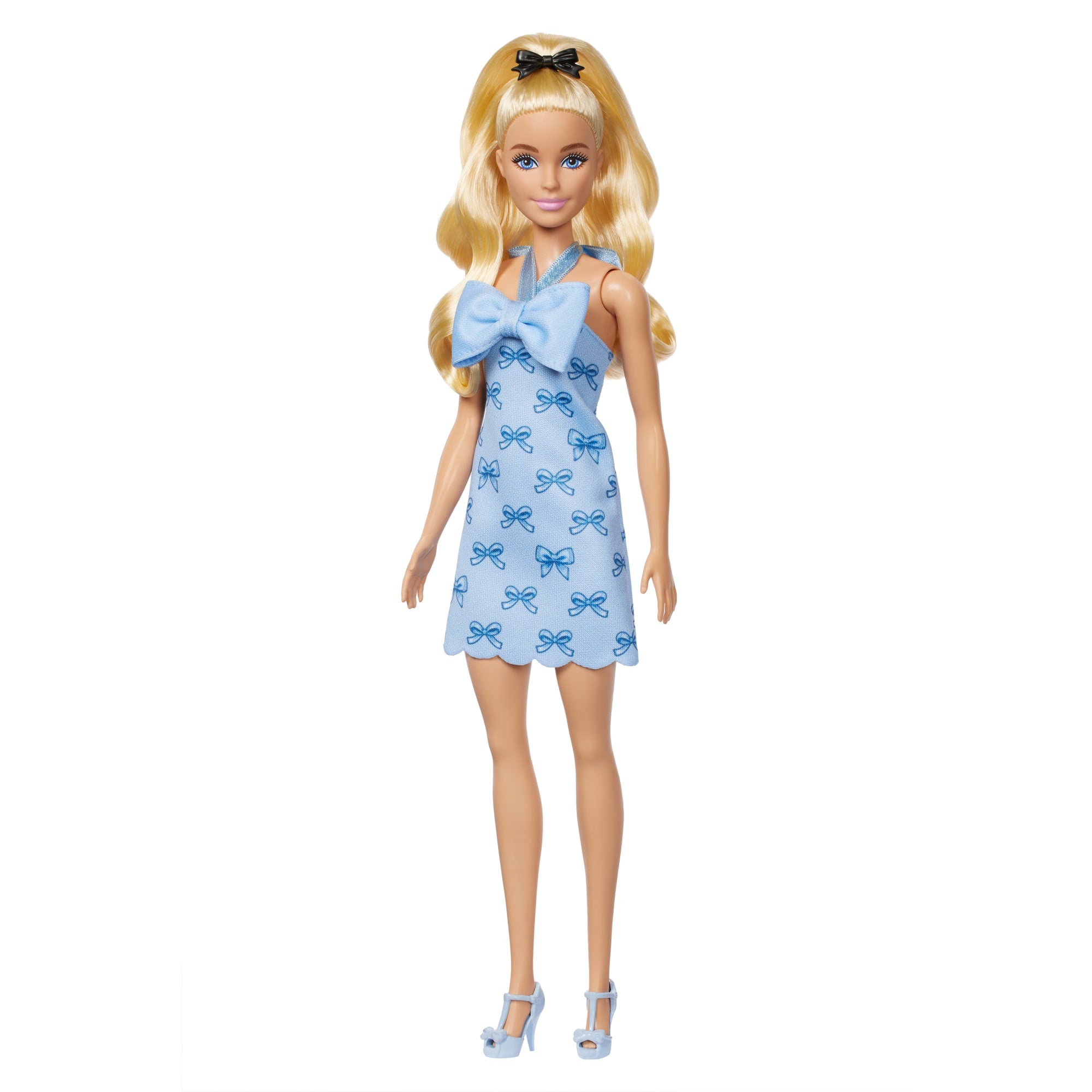 Barbie® Poupée Barbie Fashionistas Robe Dos Nu Bleu Layette - Image 5