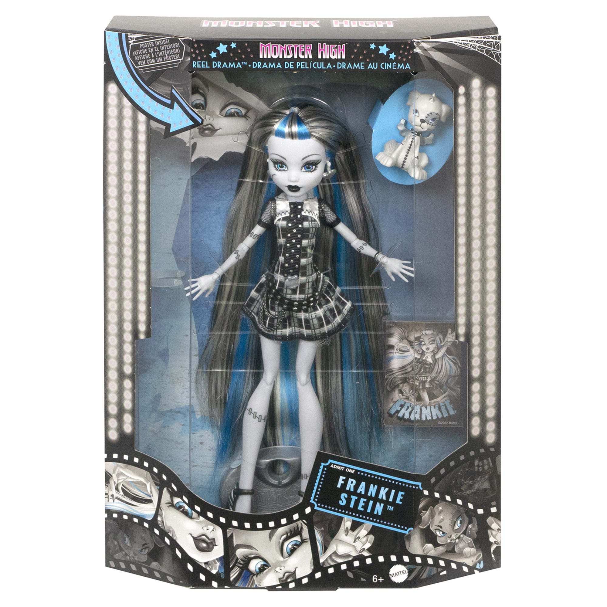 Monster High Reel Drama Frankie Stein Doll - Image 6