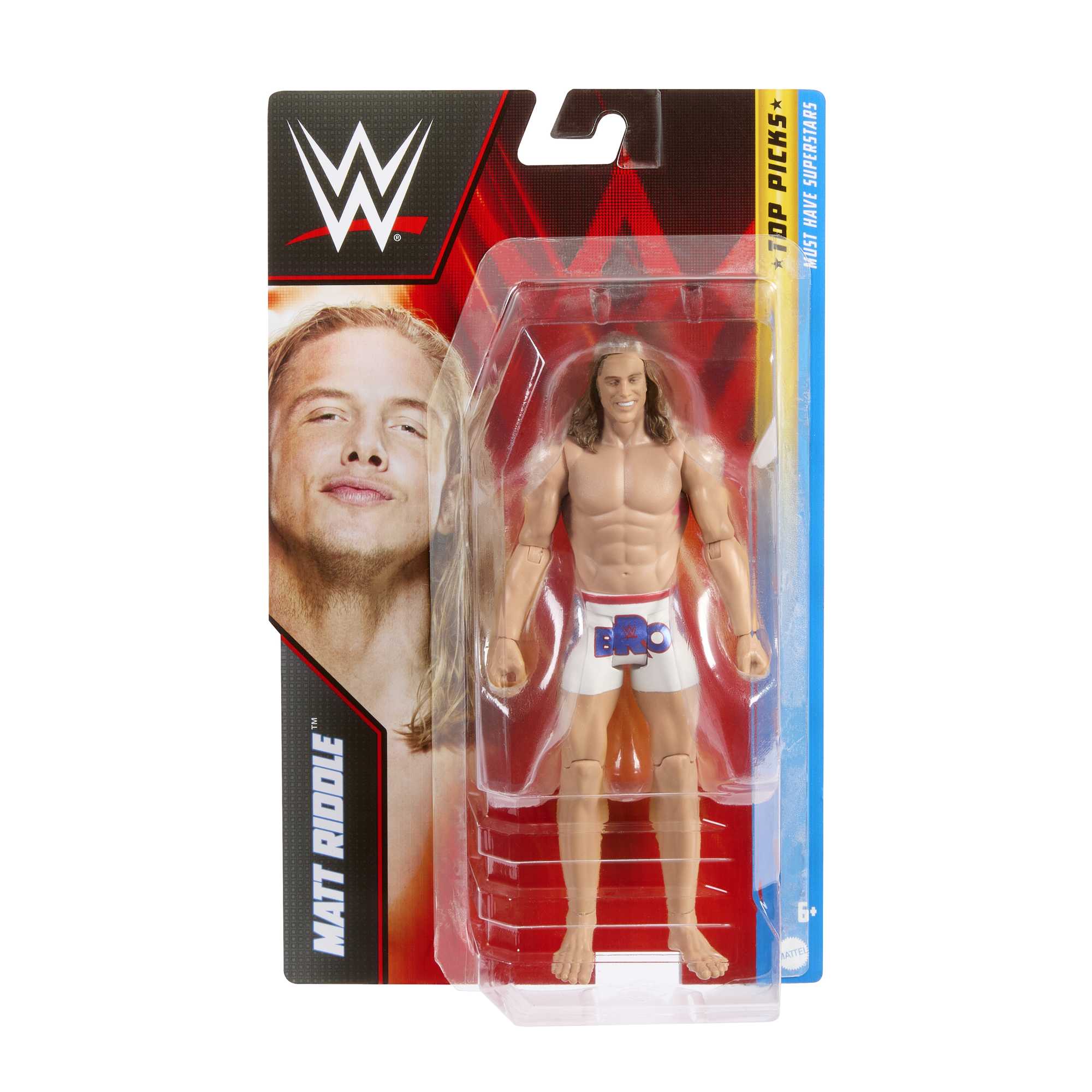 WWE Top Picks Action Figures. 6-Inch Collectible Superstars With Articulation - Image 4