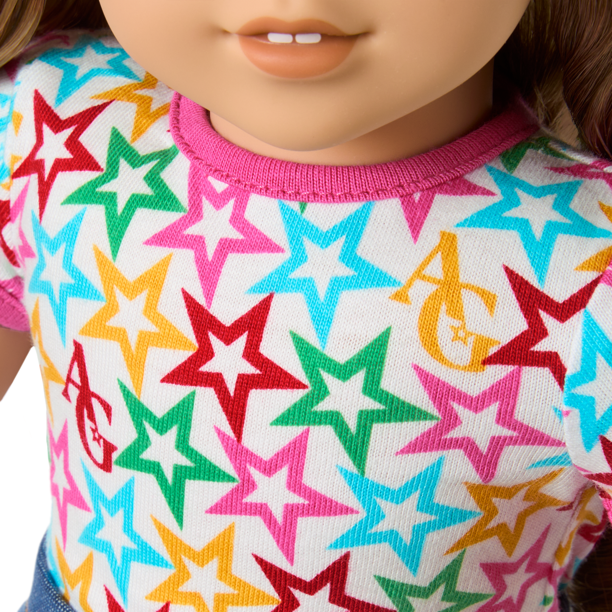 Truly Me™ 18-inch Doll #118 with curly caramel hair - Image 8