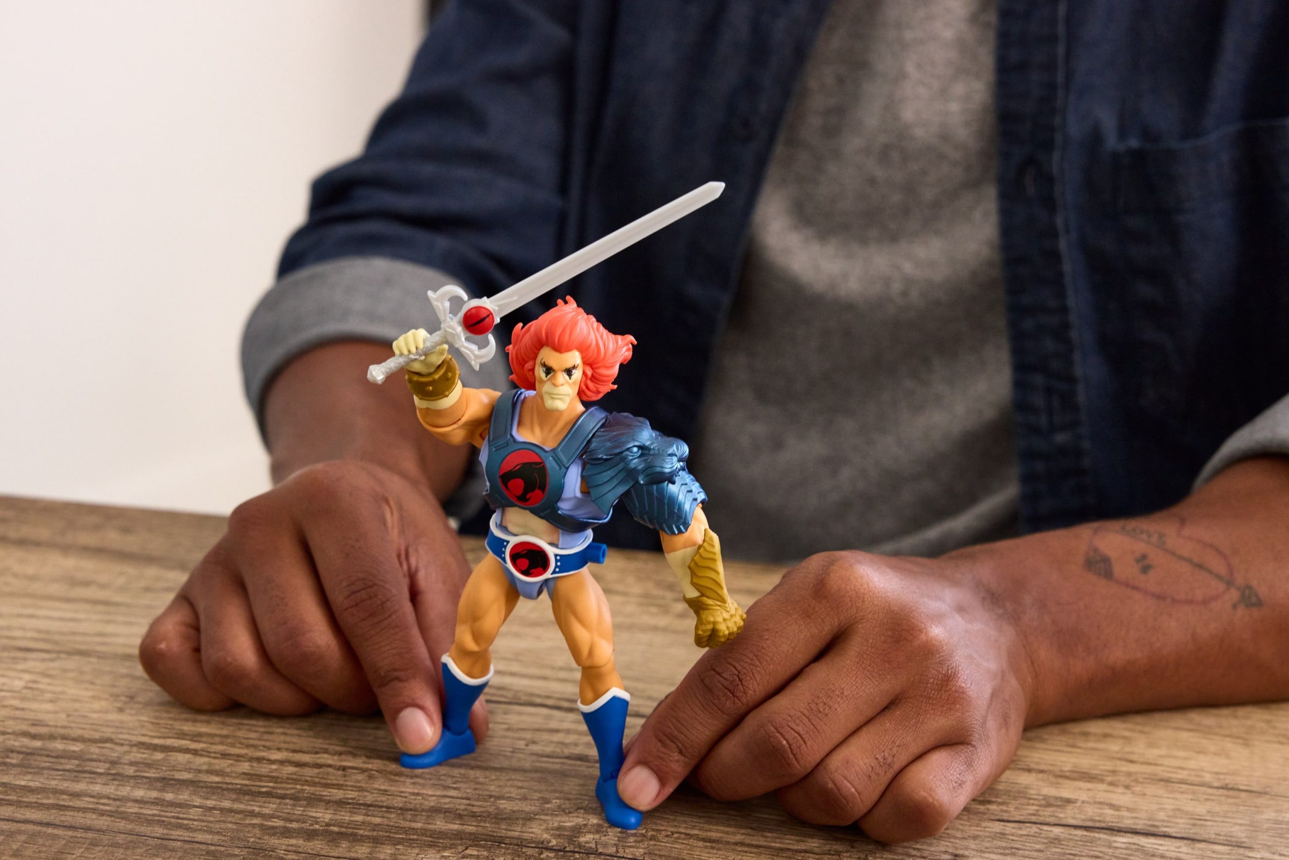 Masters Of The Universe Origins & Thundercats Lion O Action Figure. 1980s Posable Crossover Toy - Image 2
