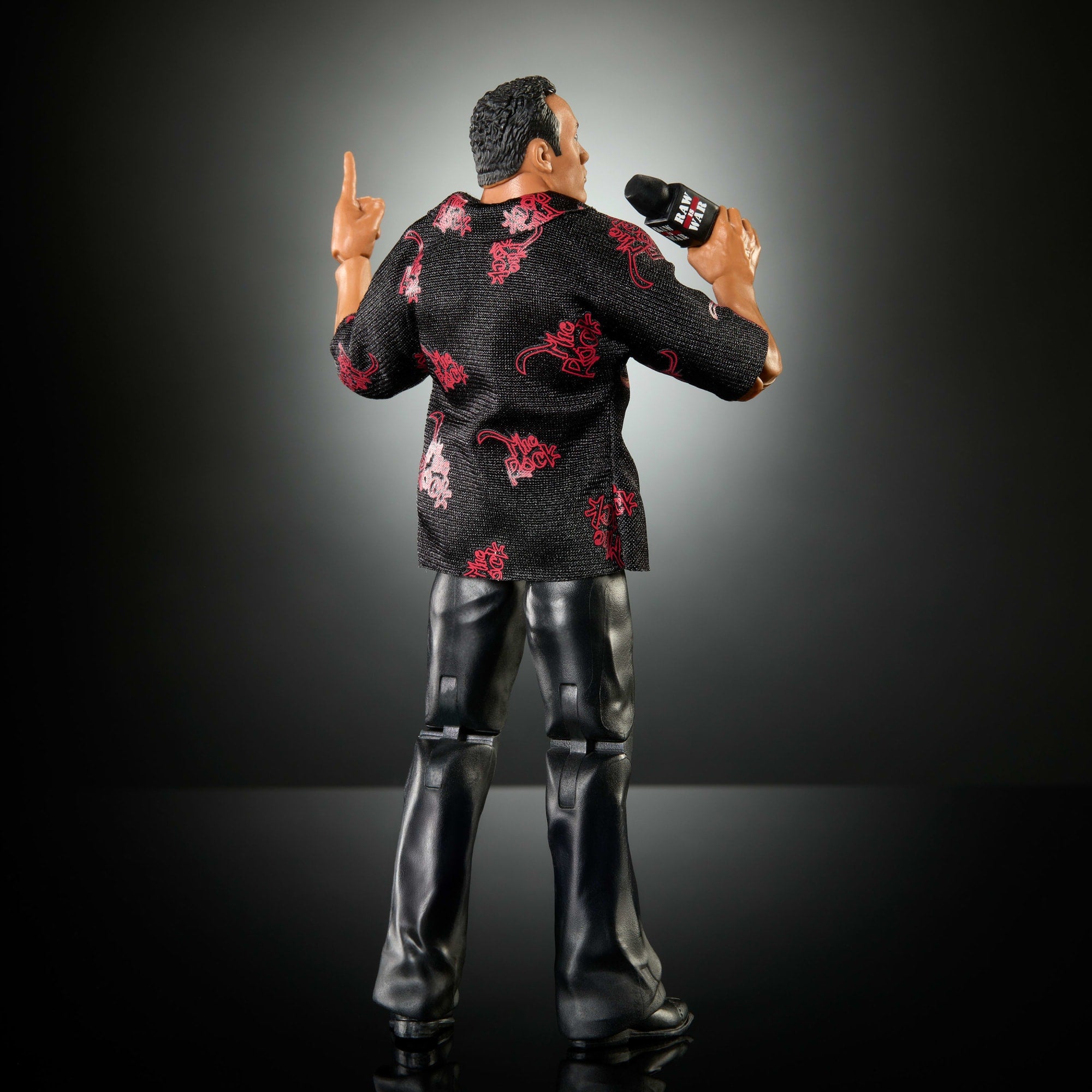 WWE Monday Night War Elite Collection The Rock Action Figure & Accessories 6-Inch Set - Image 6