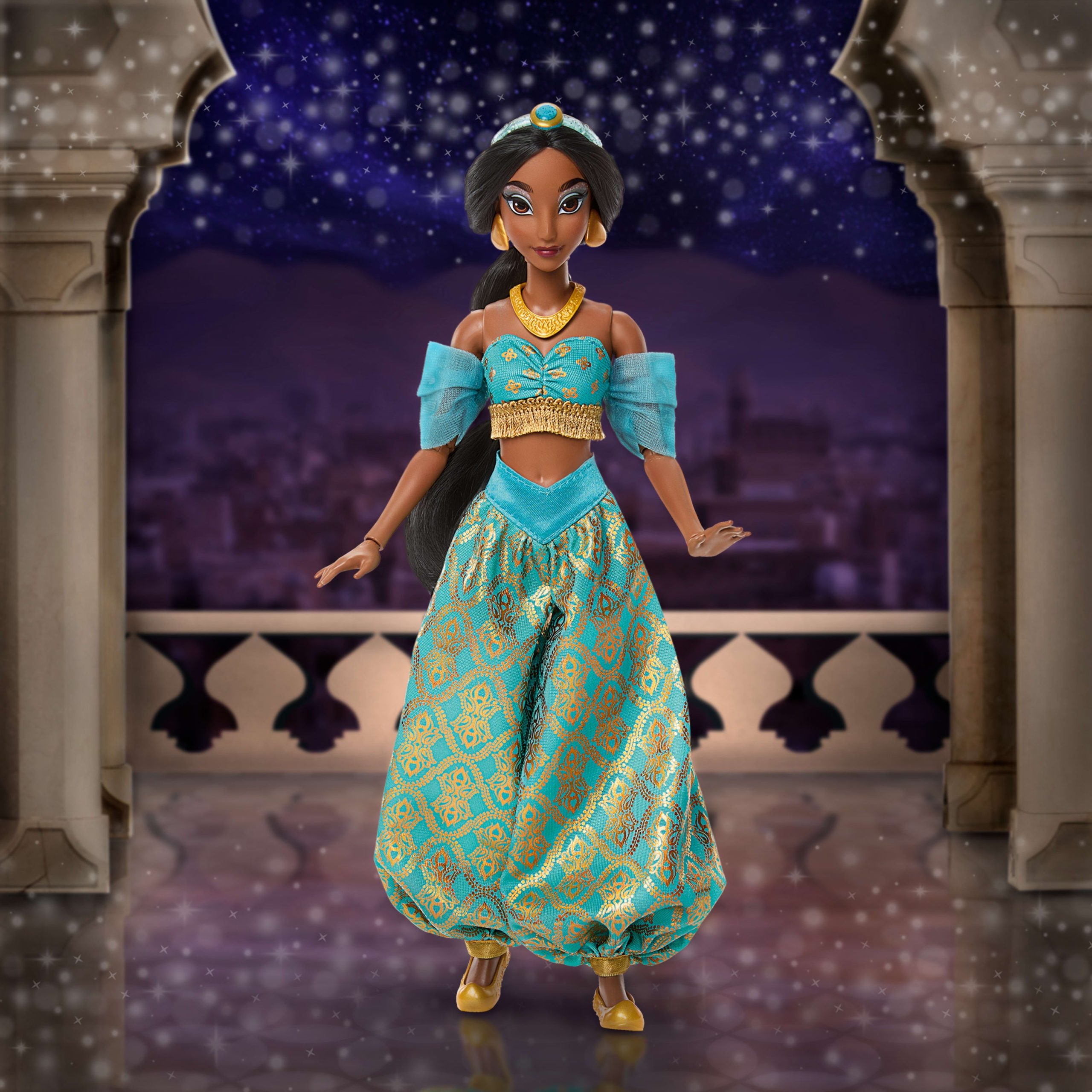 Disney Princesses Étincelantes Poupée Jasmine - Image 2