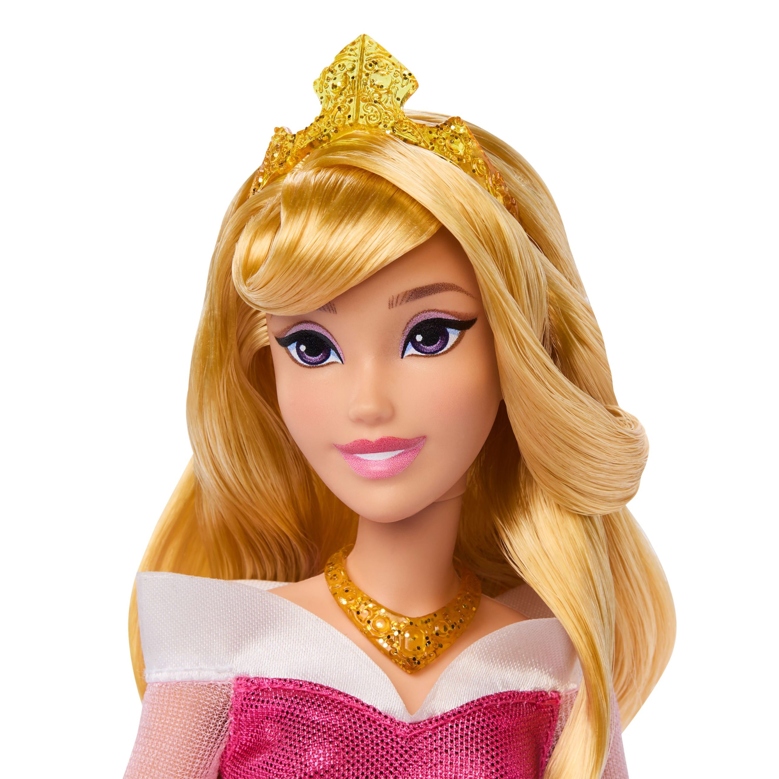 Disney Princess Enchanted Stories Aurora Fashion Doll With Sparkling Dress & Accessories. Posable - Image 3
