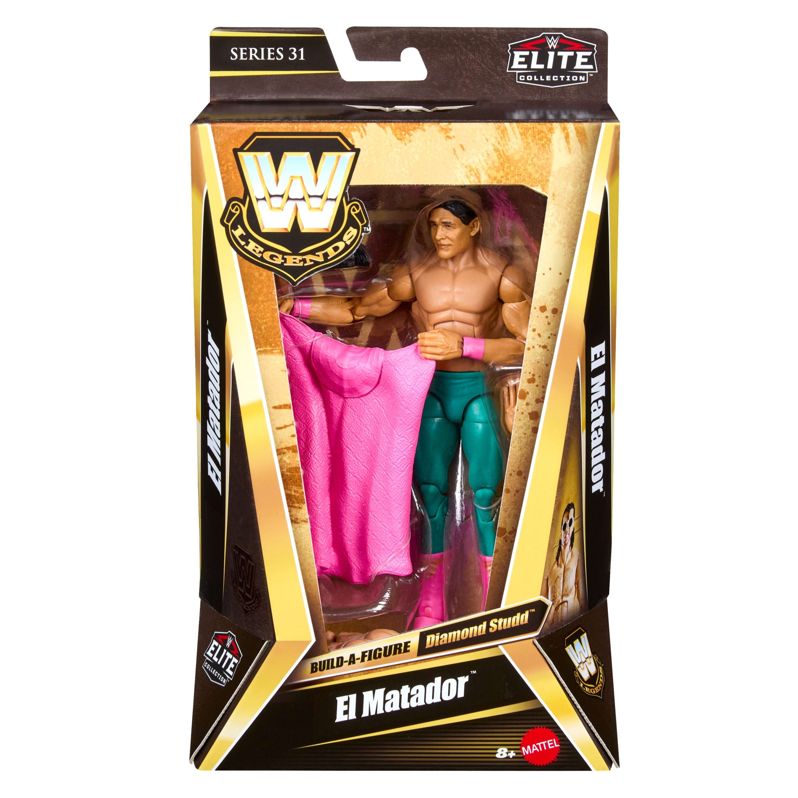 WWE Legends Elite Collection El Matador Action Figure - Image 9