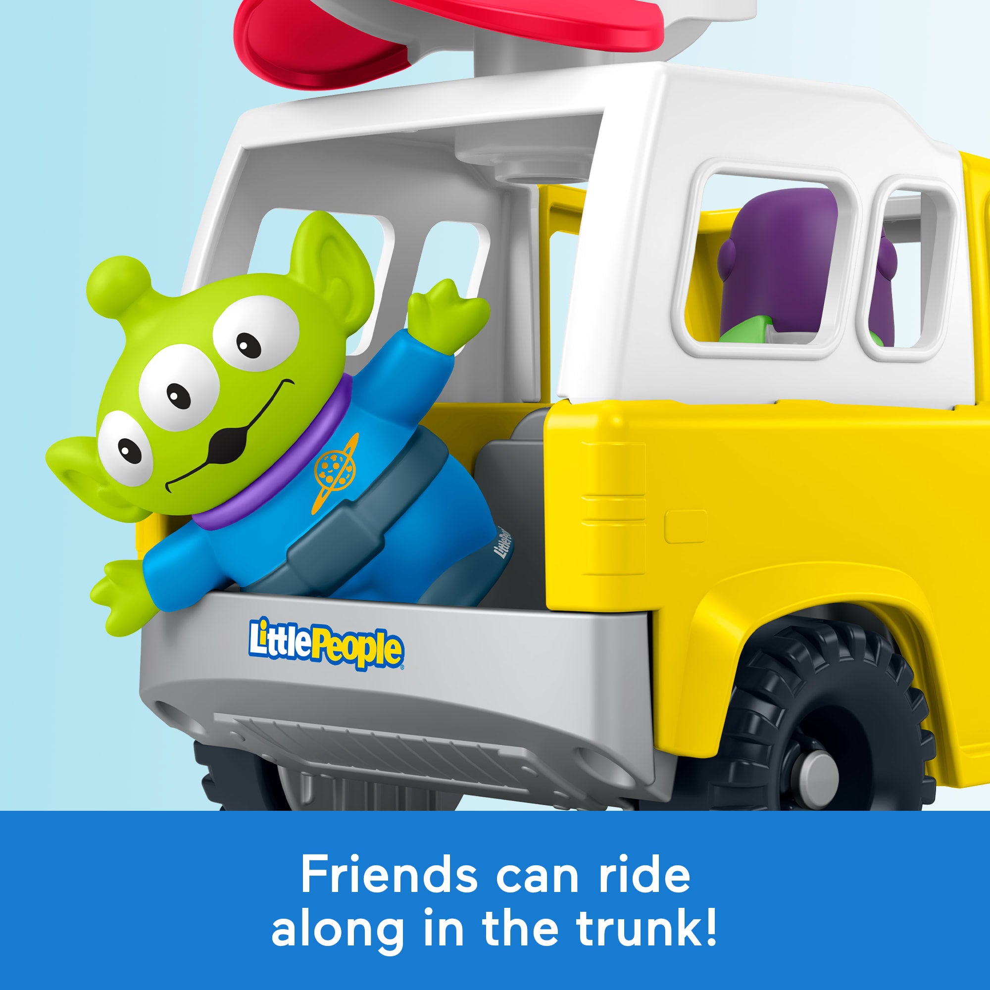 Fisher-Price Little People Disney & Pixar Toy Story Pizza Planet Truck & Buzz Lightyear Toy - Image 4