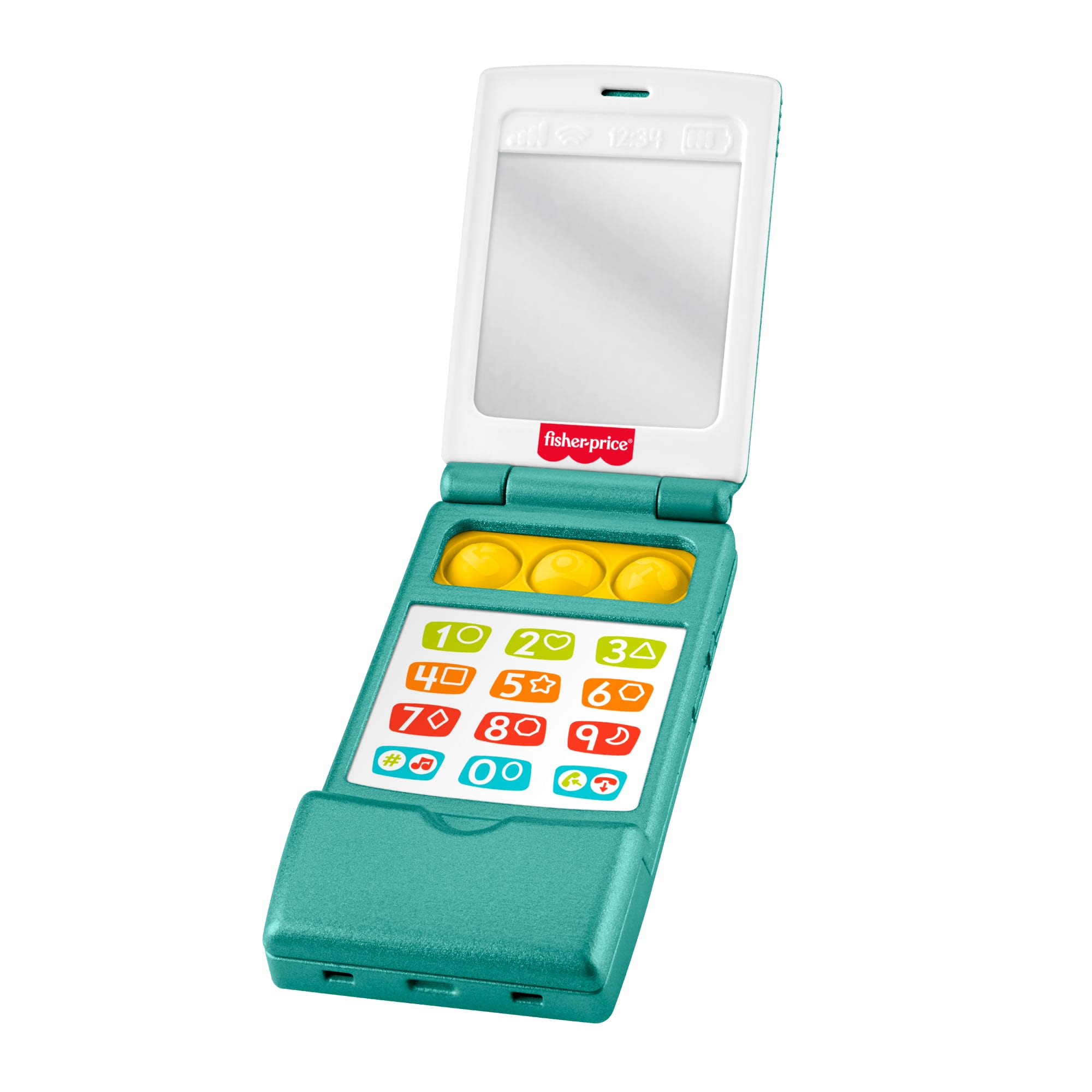 Fisher-Price Laugh & Learn Flip Phone. Baby & Toddler Musical Learning Activity Toy