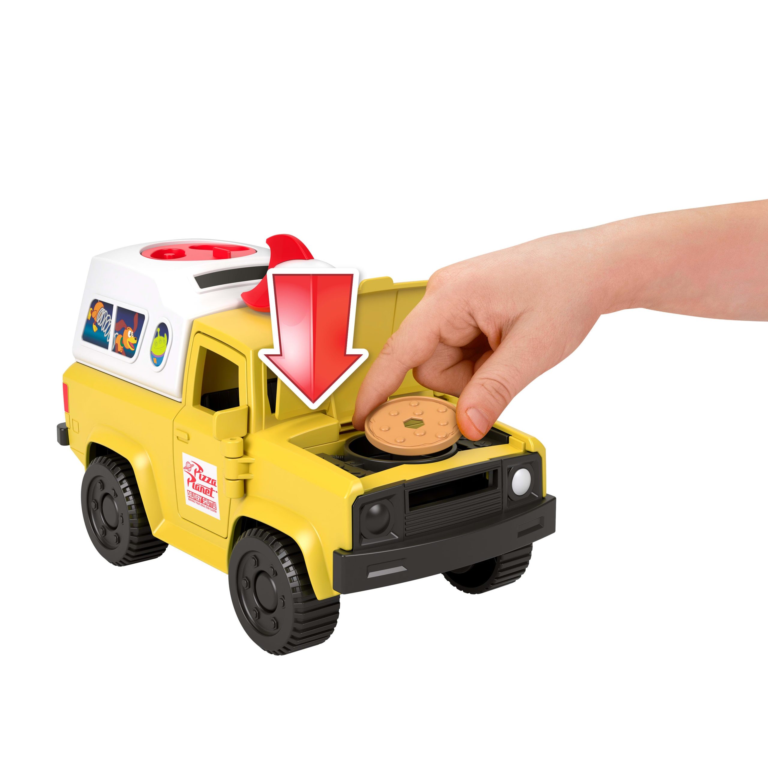 Imaginext Toy Story Camioneta Pizza Planet con Buzz y Alien - Image 3