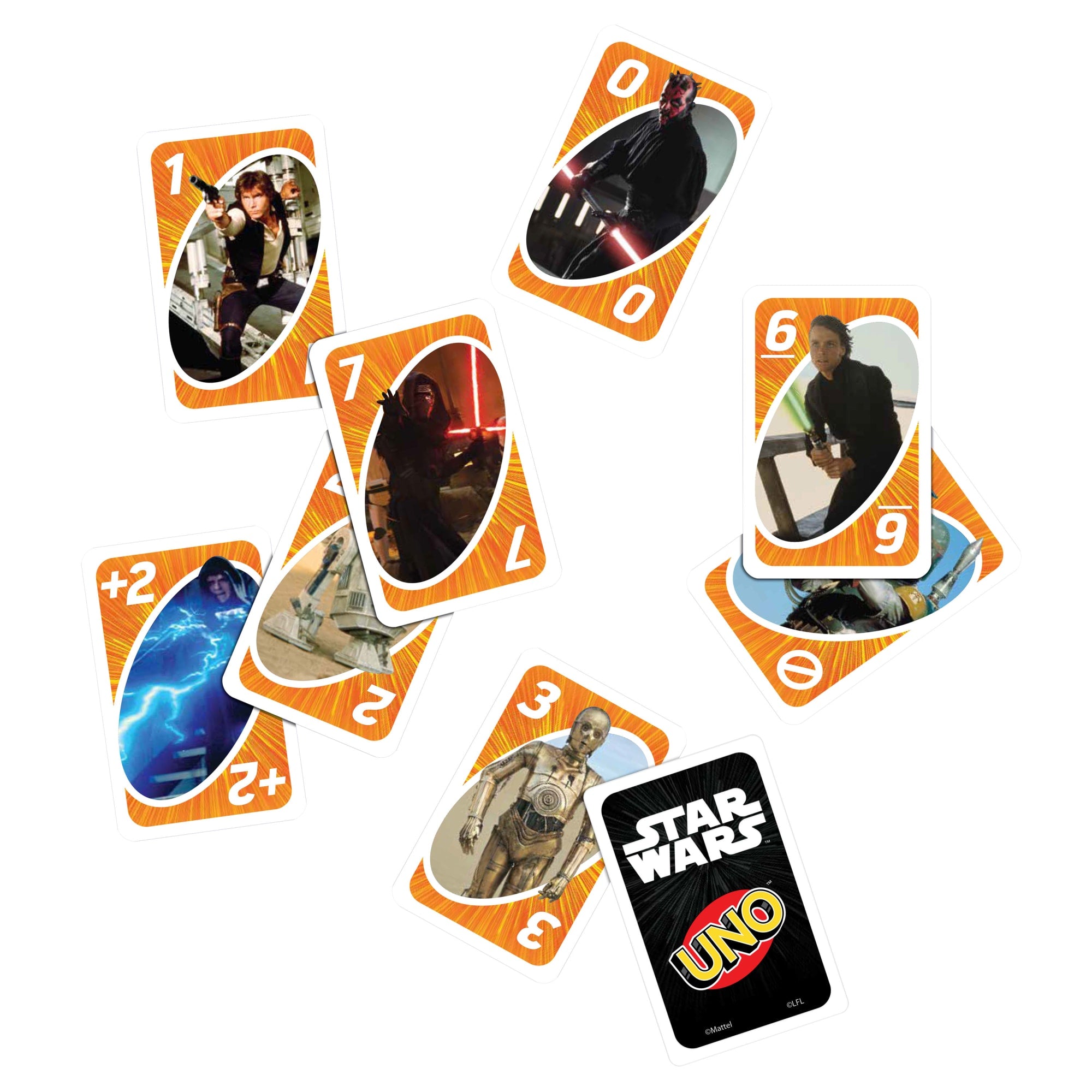 UNO Star Wars Matching Card Game For 2-10 Players Ages 7 And Up - Image 5