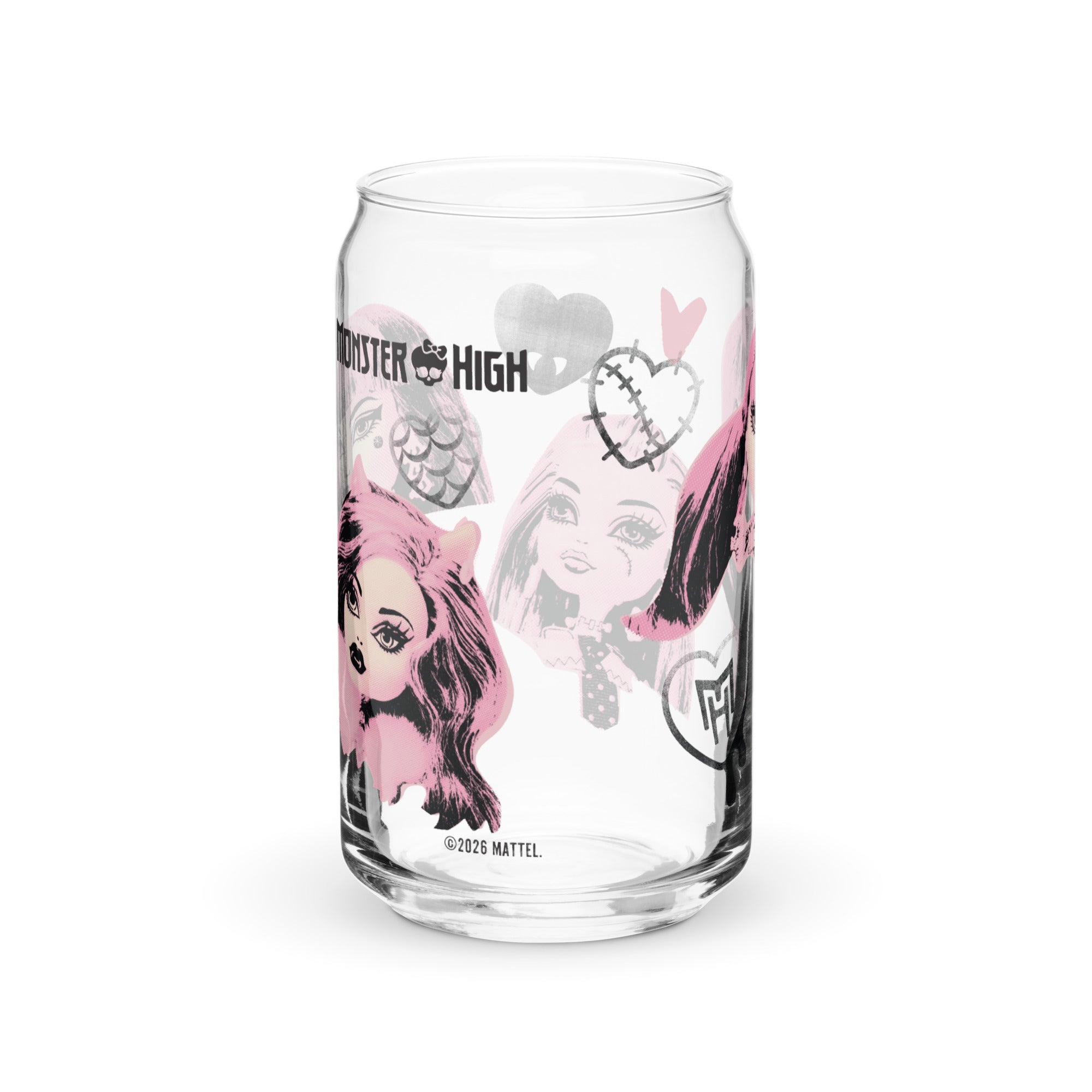 Monster High Ghoulentines Clear Glass - Image 3
