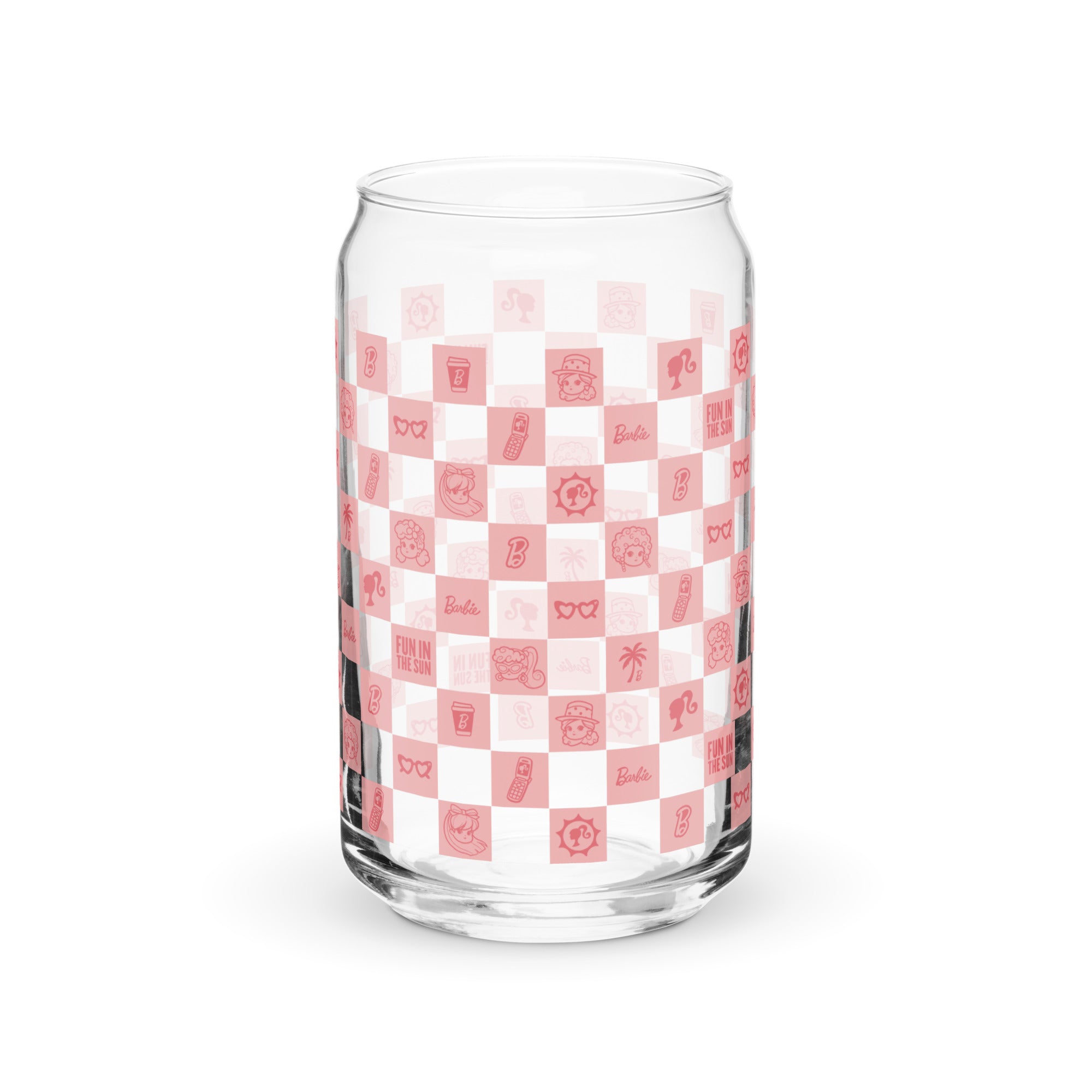 Barbie Checkerboard Icons Cutie Clear Glass - Image 4