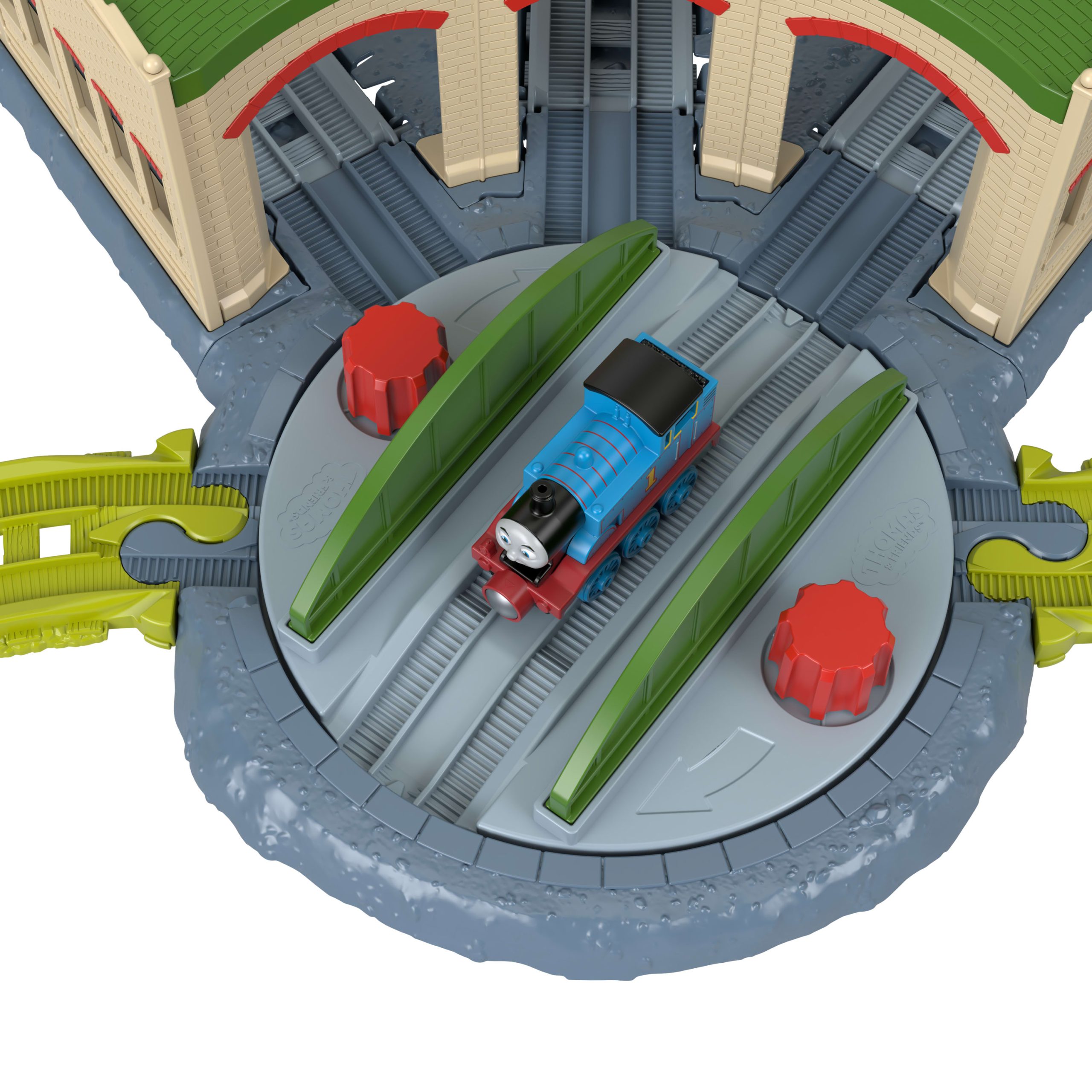 Thomas e Seus Amigos Pista de Brinquedo Pista Galpões De Tidmouth - Image 4