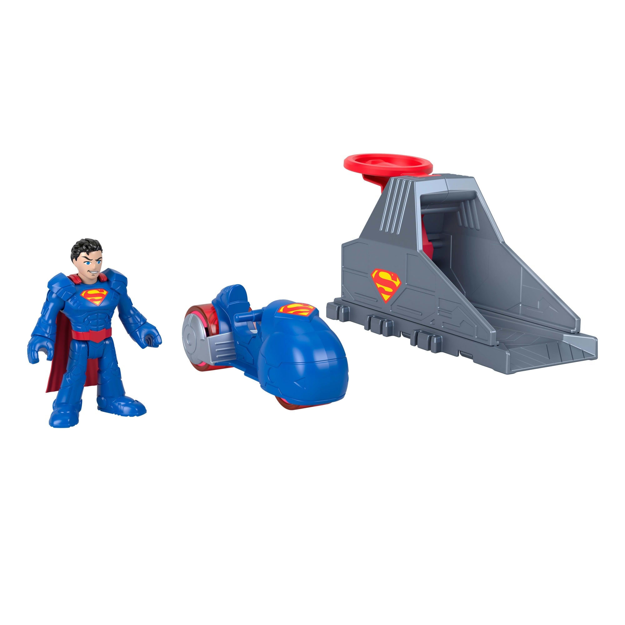 Imaginext DC Super Friends Juguete Lanzador de Superman