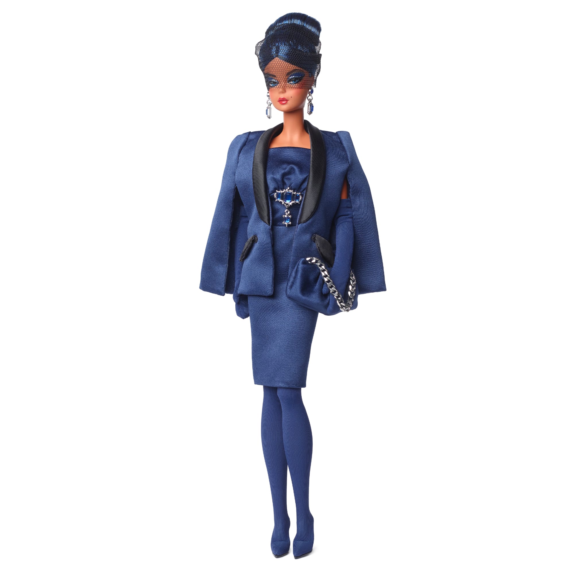 Sapphire Anniversary Barbie Fashion Model Collection Doll - Image 13