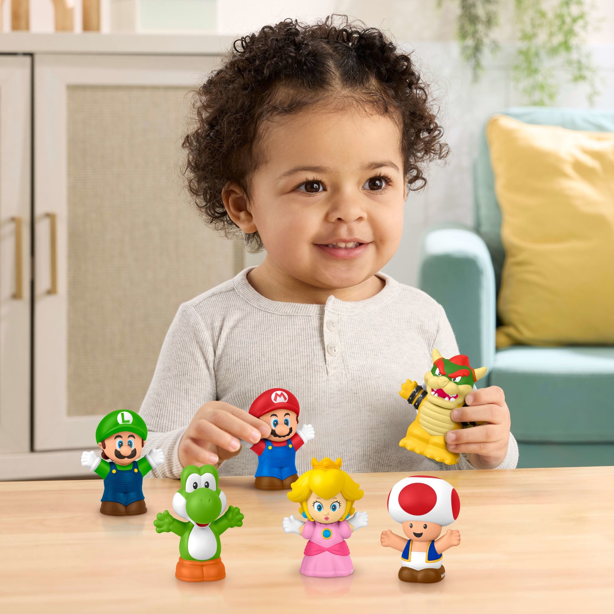 Little People Nintendo Juguete para Bebés Paquete de figuras de Mario Bros - Image 2