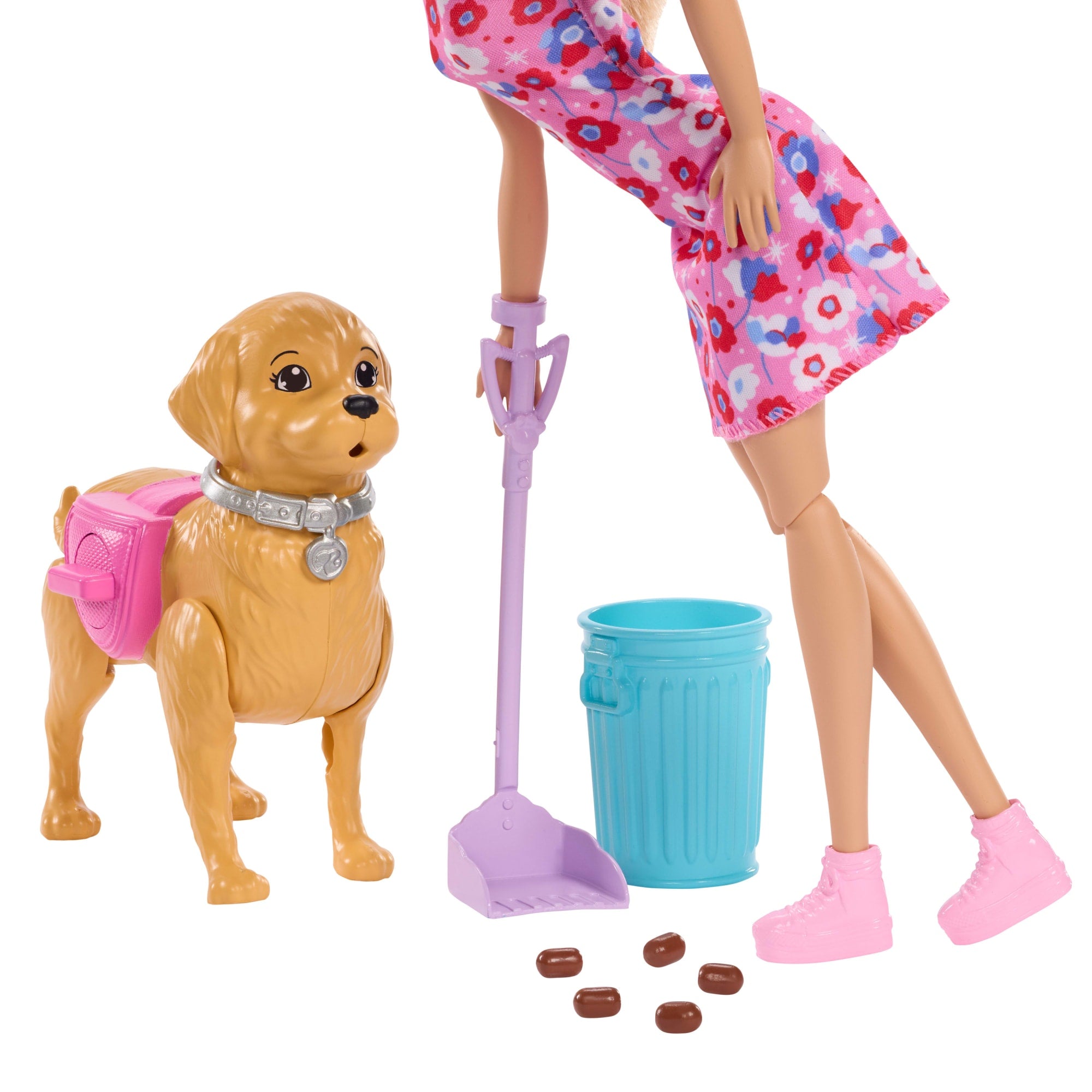 Barbie Coffret Malibu et Son Chiot Promenade et Besoins - Image 4