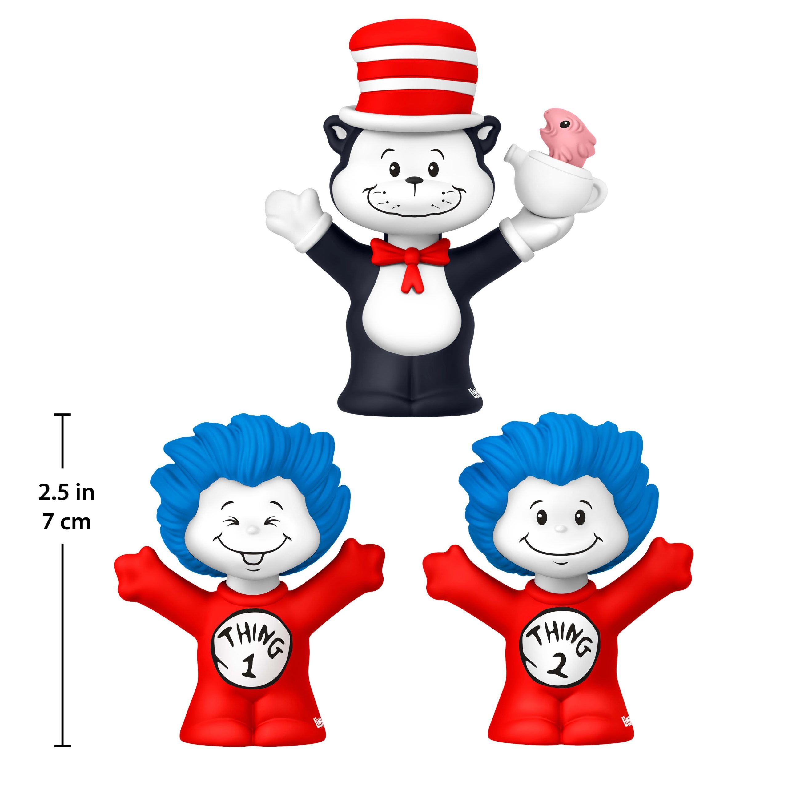 Little People Collector Dr. Seuss The Cat in The Hat Special Edition Set For Fans. 3 Figures - Image 5