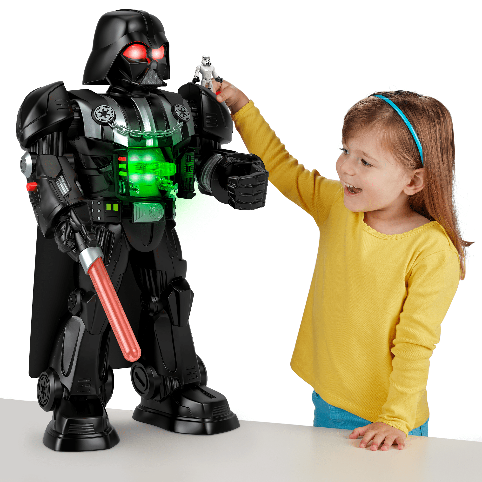Imaginext Star Wars Figura de Acción Darth Vader Bot - Image 2