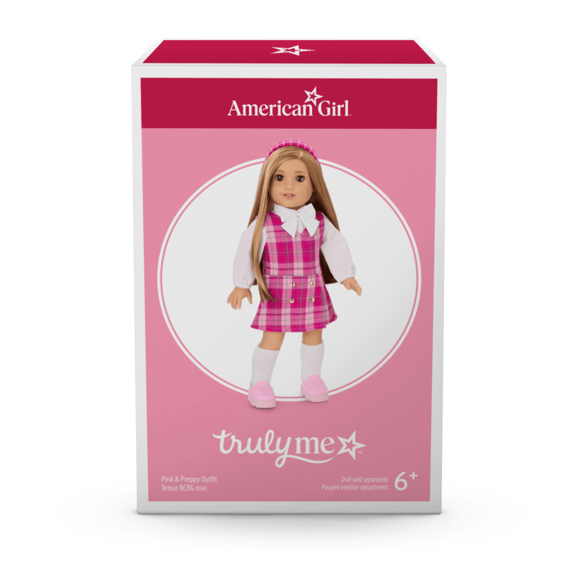 Pink & Preppy Outfit for 18-inch Dolls - Image 6