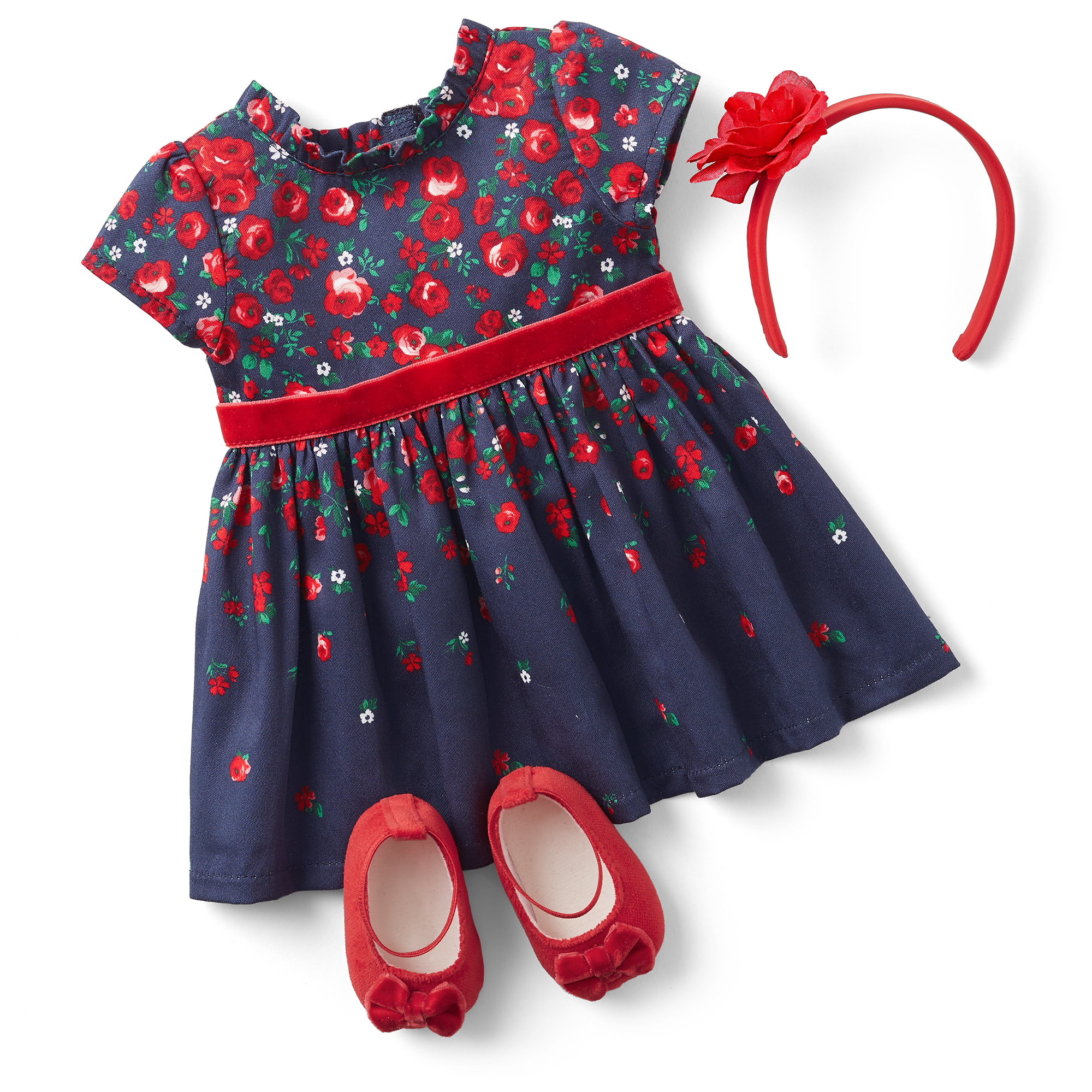 American Girl® x Janie and Jack Wrapped in Roses Party Dress for Bitty Baby® Dolls