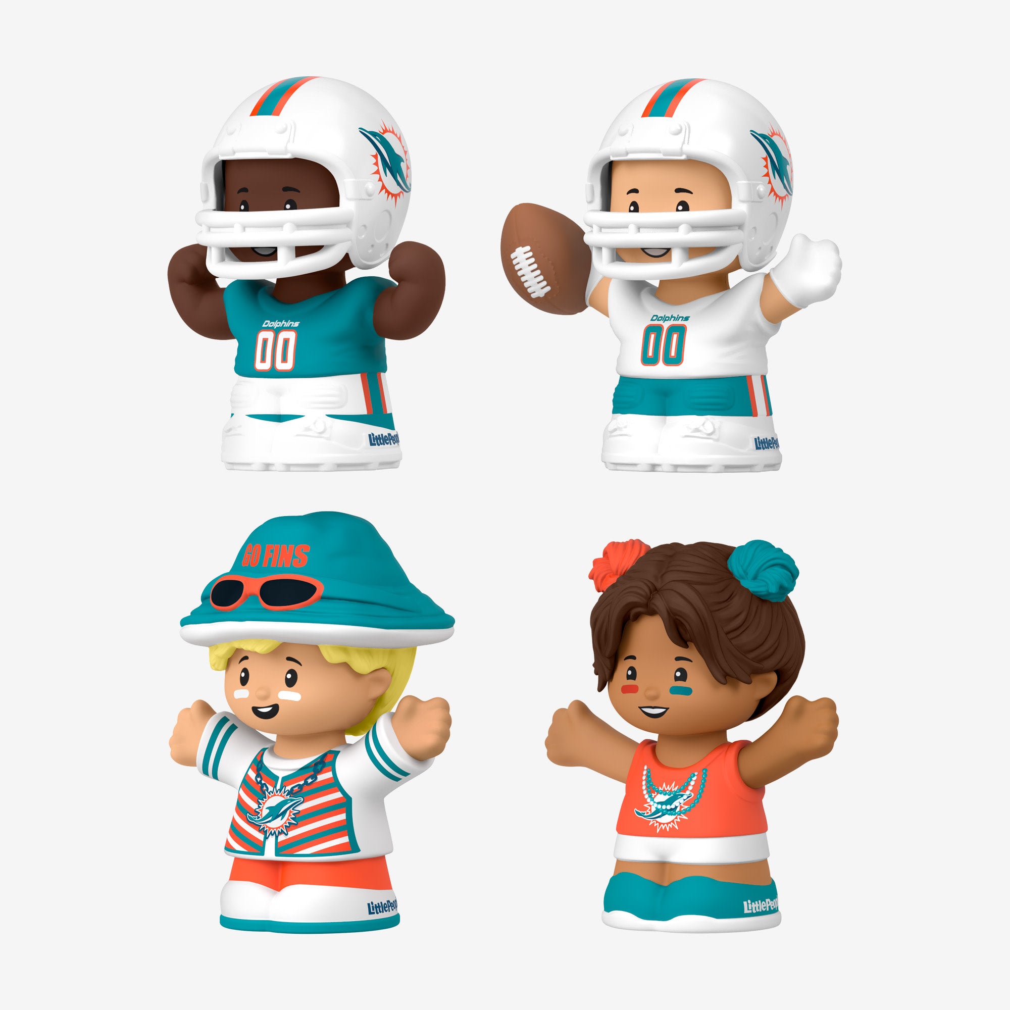 Little People Collector x NFL Miami Dolphins Set - Image 5