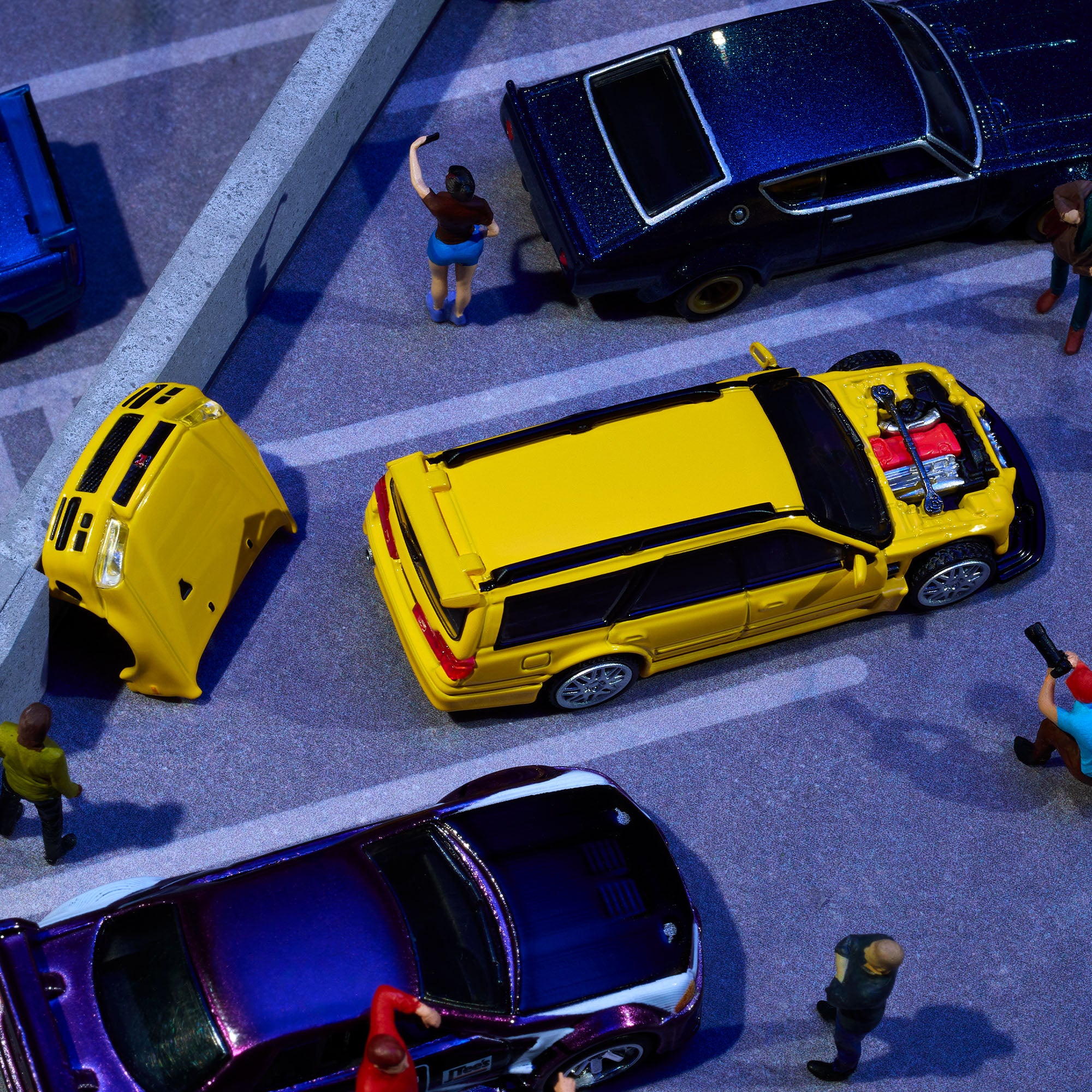 Hot Wheels Elite 64 Mod Shop Nissan Stagea - Image 4