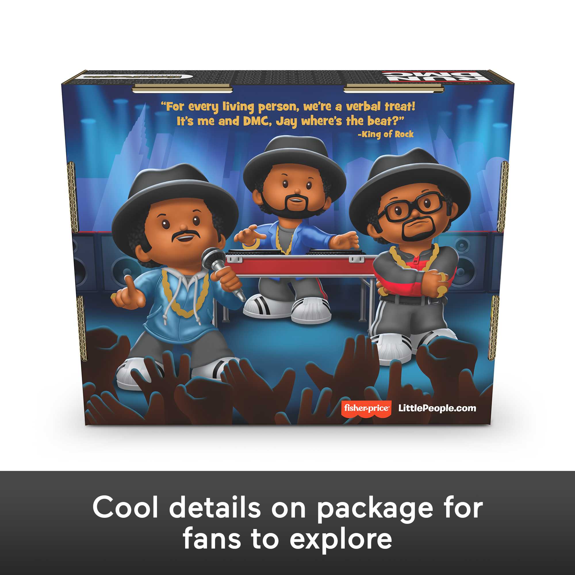Fisher-Price Little People Collector Run DMC Special Edition Figure Set. 3 Figurines - Image 4