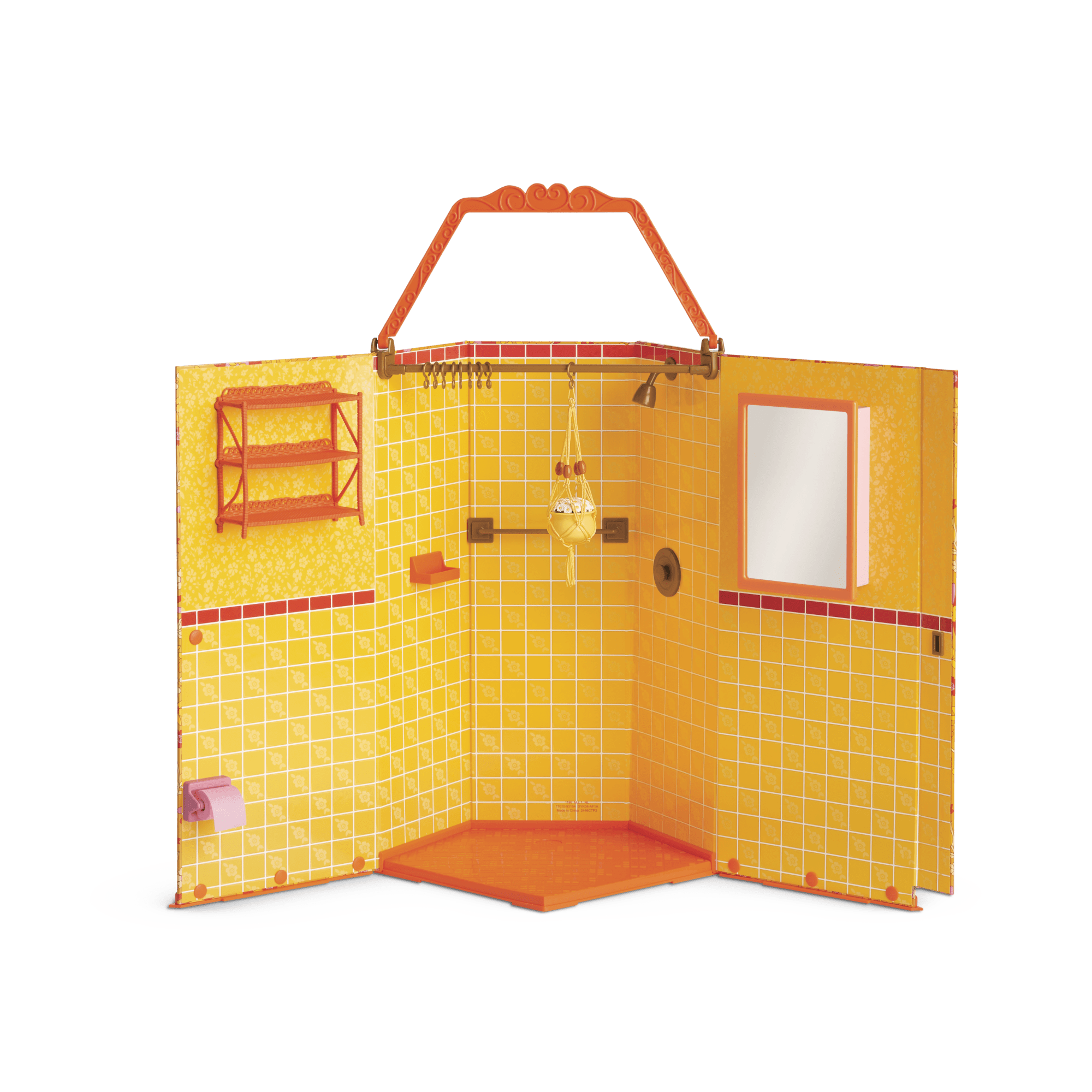Julie's™ Groovy Bathroom for 18-inch Dolls (Historical Characters) - Image 3