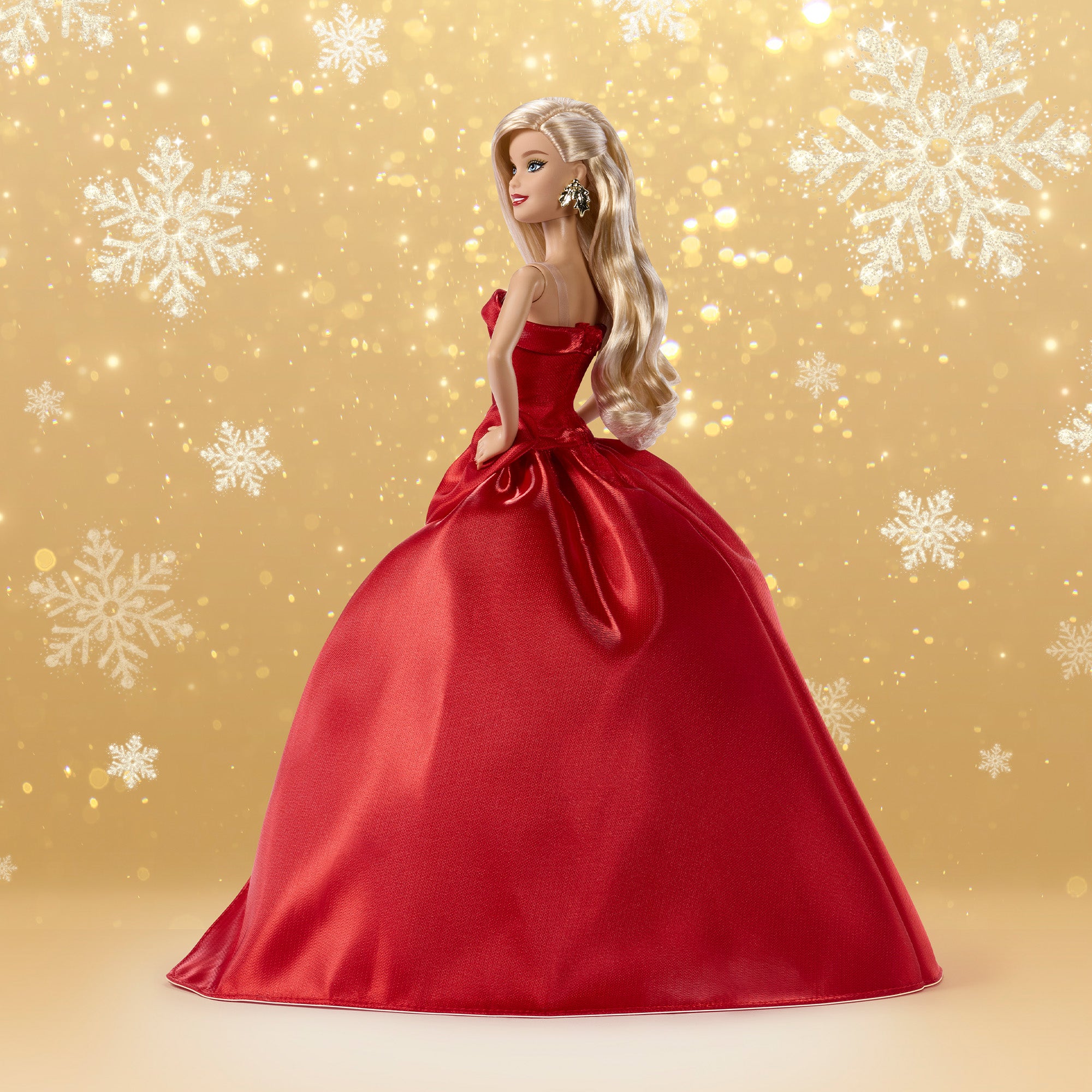 Barbie Signature 2026 Holiday Barbie Doll with Blonde Hair - Image 3