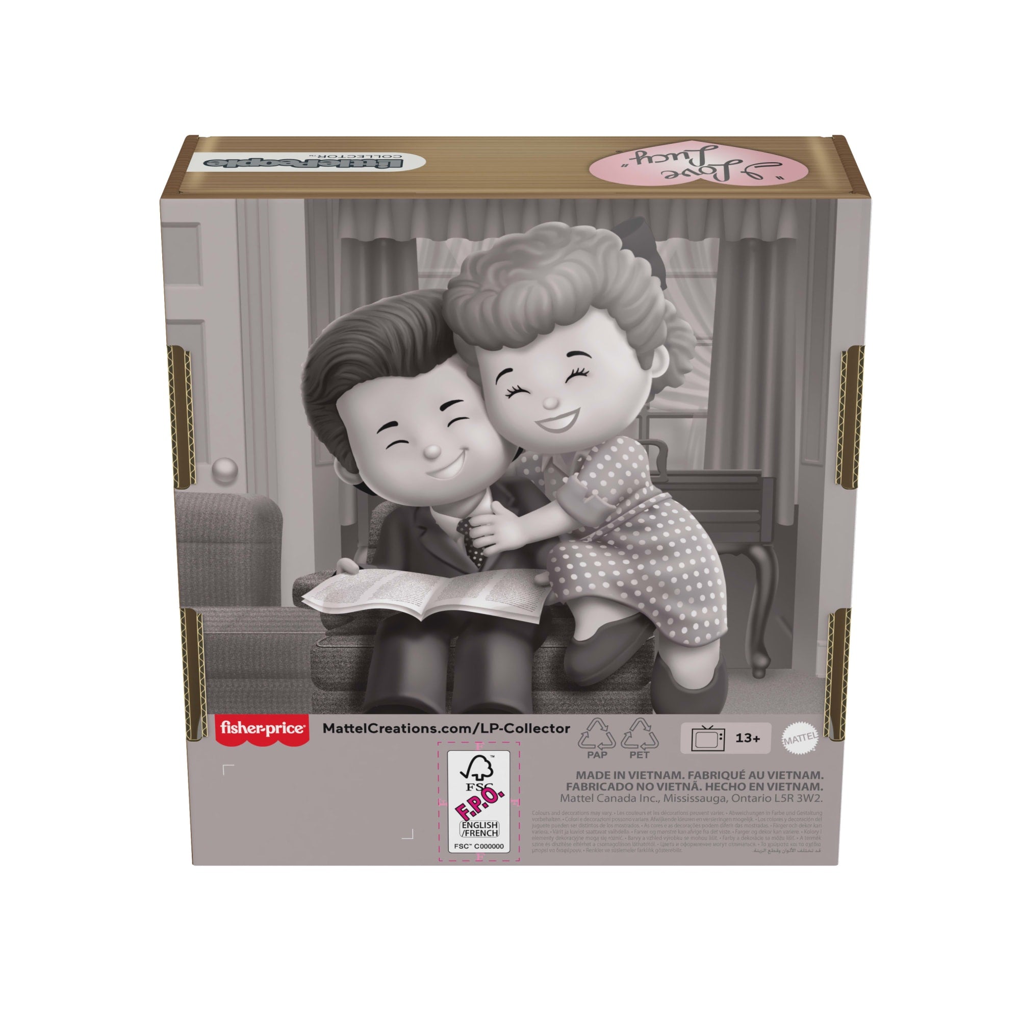 Little People Collector I Love Lucy: Lucy and Ricky Special Edition Figure Set - Image 12