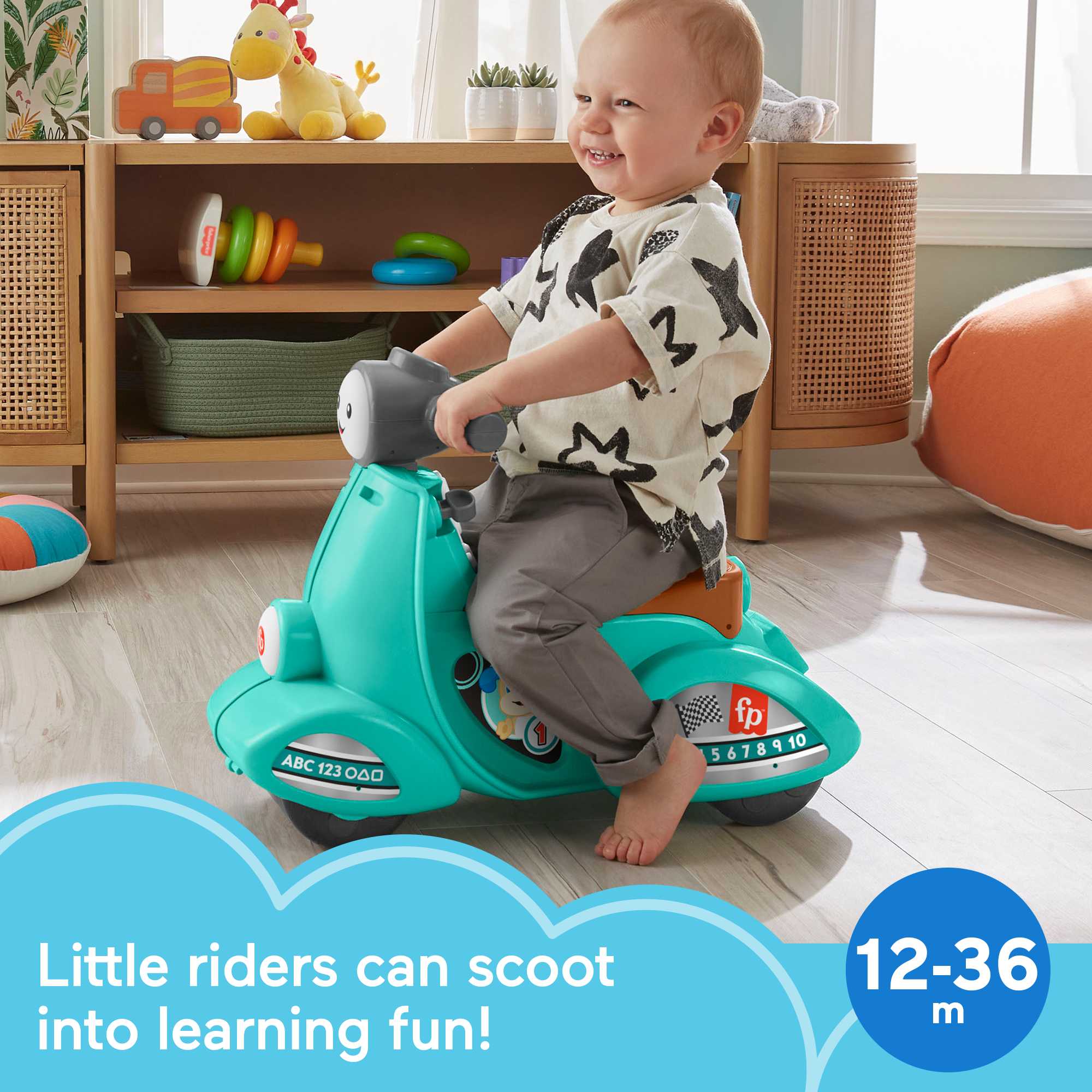 Laugh & Learn Smart Stages Cruise Along Scooter - Image 8