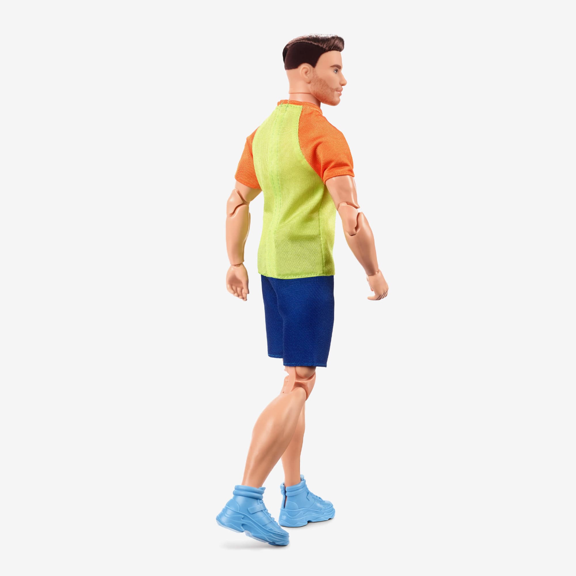 Barbie Looks Ken Doll (Buff Body. Curly Brunette Hair) - Image 3