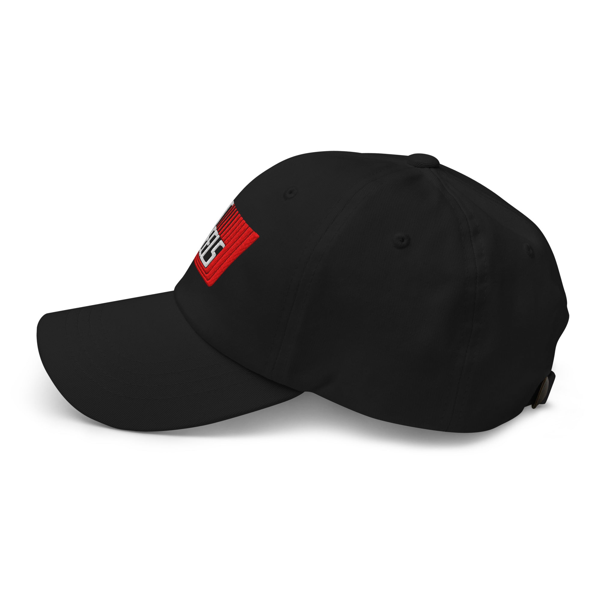 Hot Wheels Racing Logo Black Dad Hat - Image 4