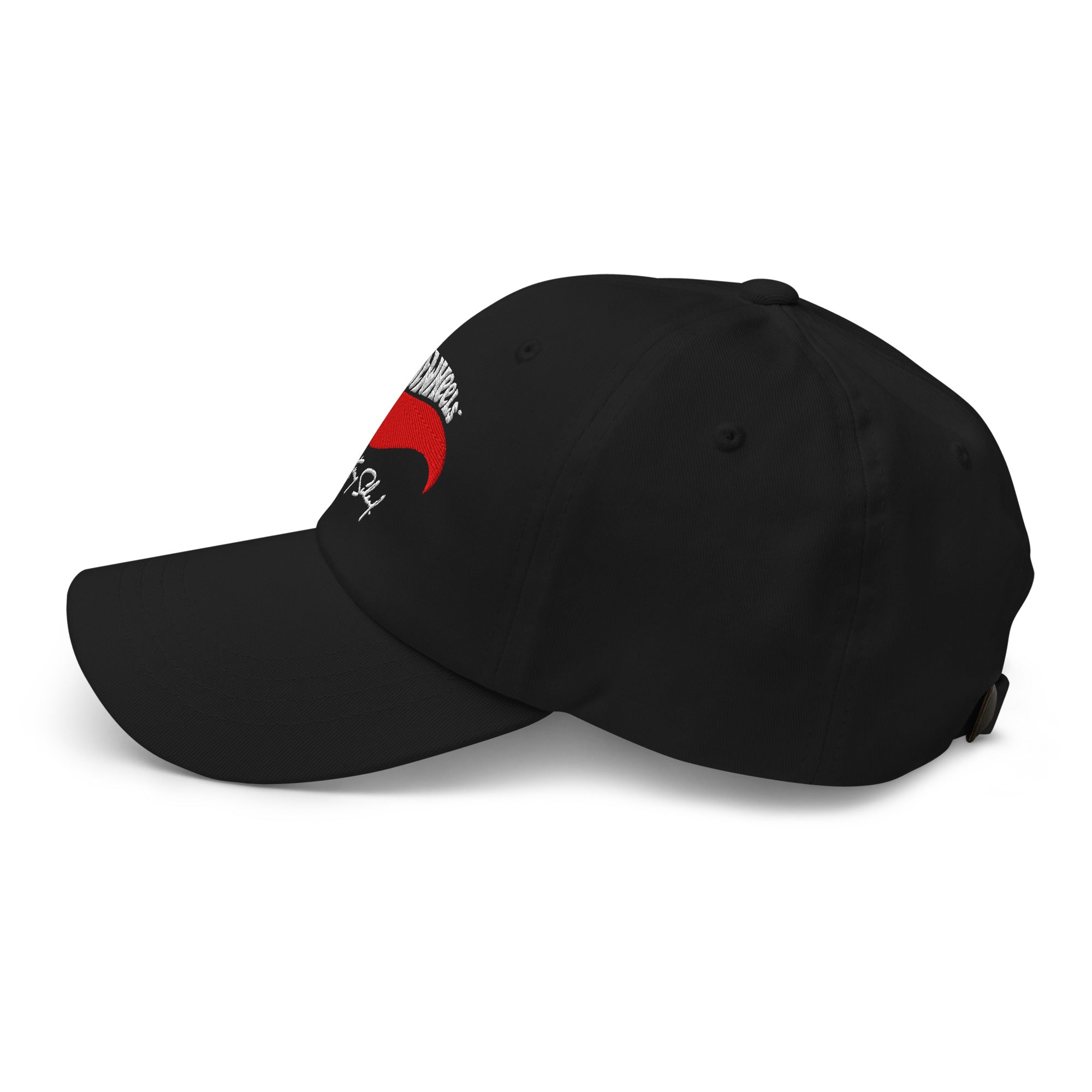 Hot Wheels x Kenny Scharf Black Embroidered Dad Hat - Image 7