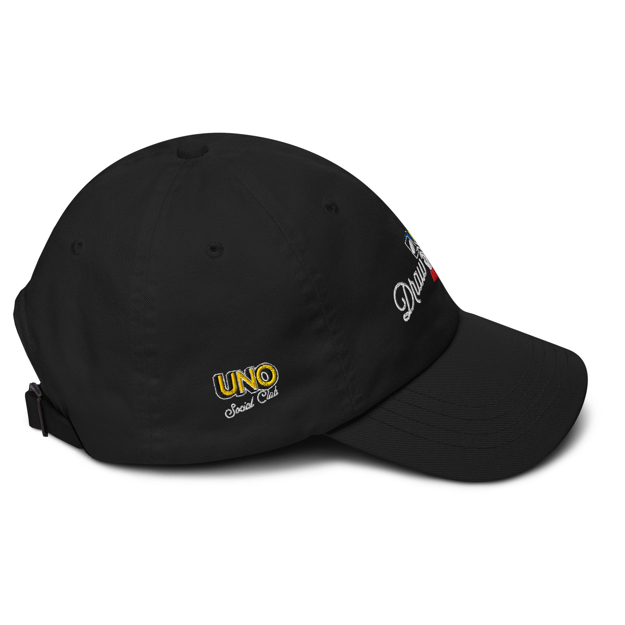UNO Social Club Draw Four Black Hat - Image 2