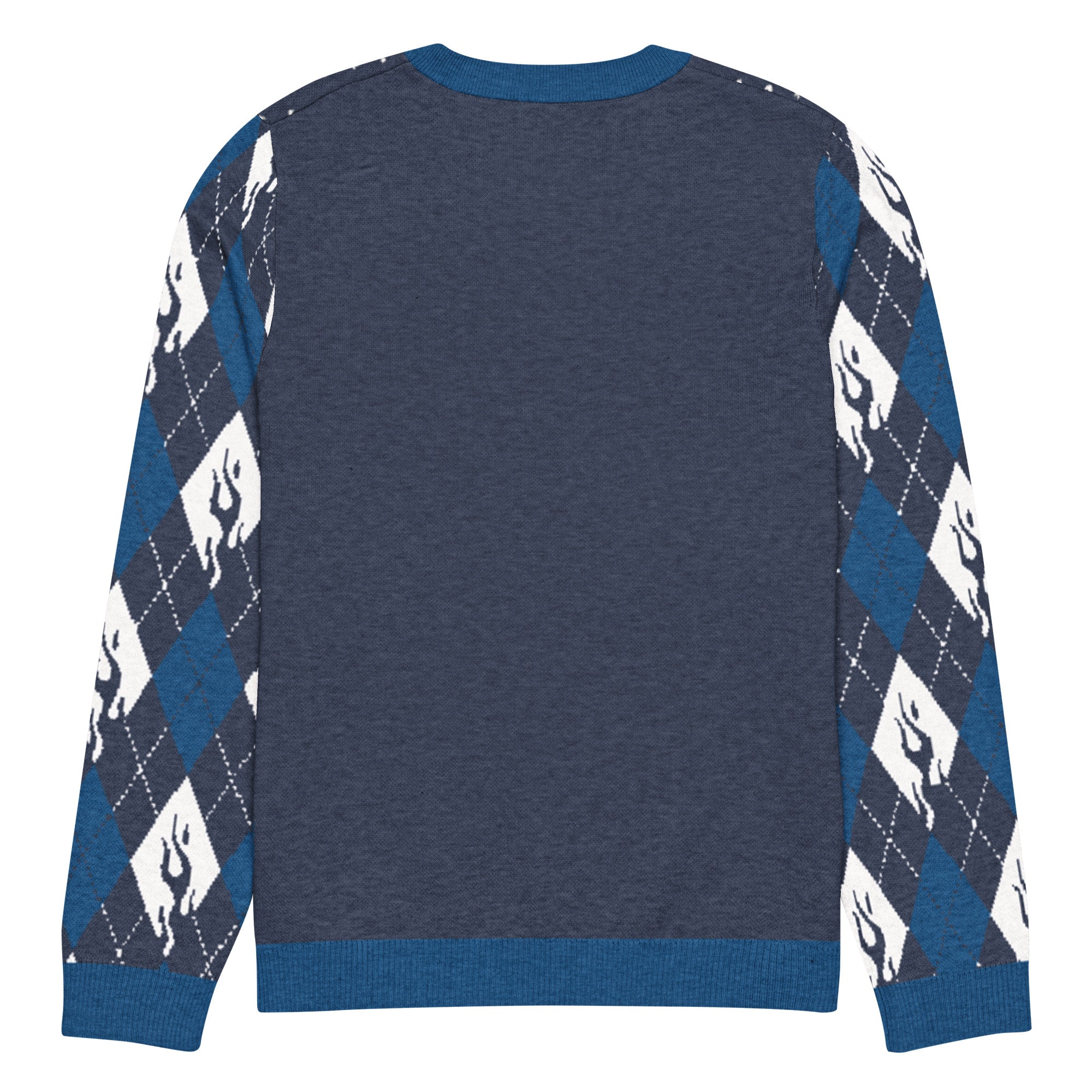 Hot Wheels Holiday Icons Blue Ugly Sweater - Image 2