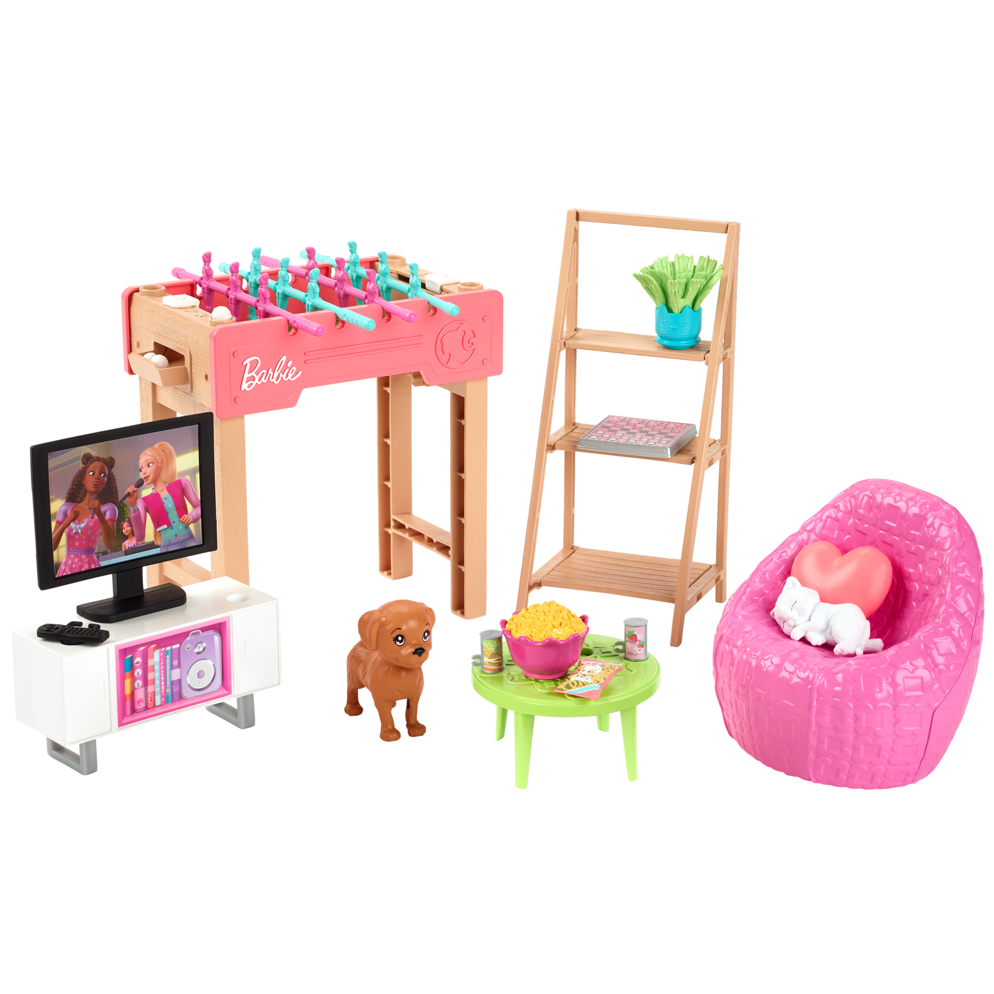 Barbie® Barbie World™ Coffret de Jeu Avec Accessoires Soirée de Jeux