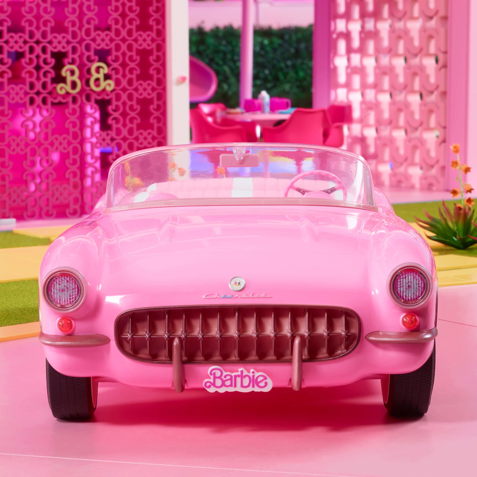 Barbie The Movie Pink Corvette Convertible - Image 10